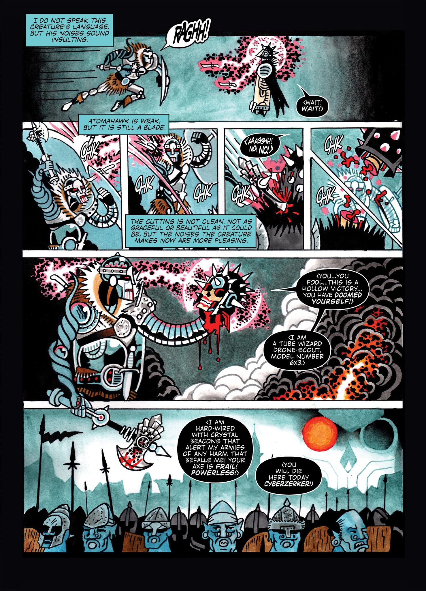 Read online Atomahawk comic -  Issue # Full - 7
