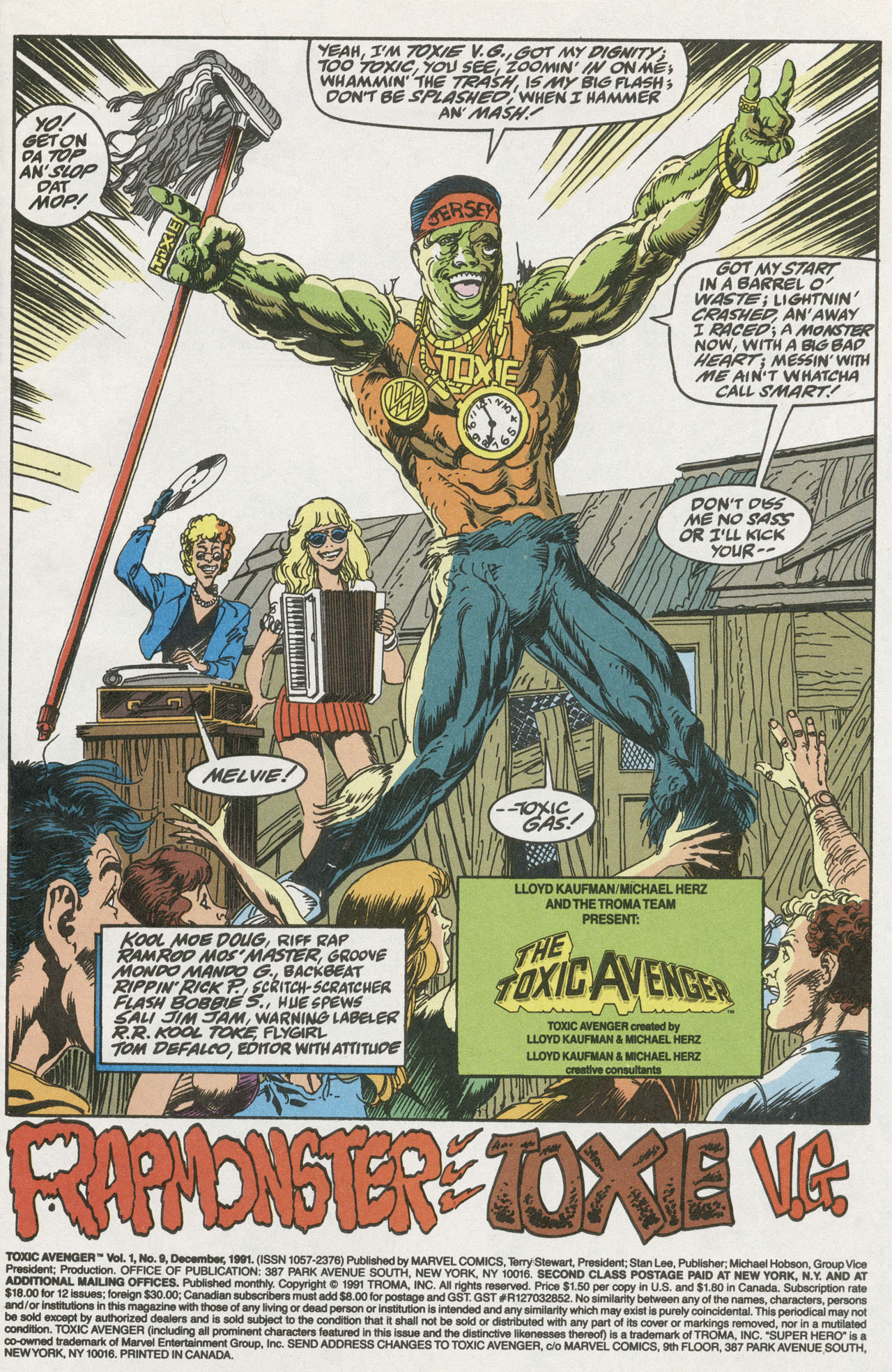 Read online Toxic Avenger comic -  Issue #9 - 3