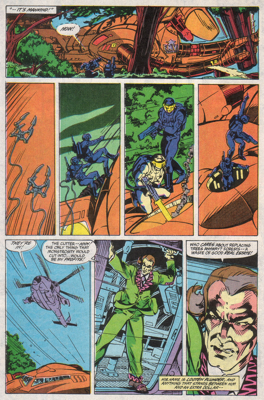 Read online Captain Planet and the Planeteers comic -  Issue #11 - 8