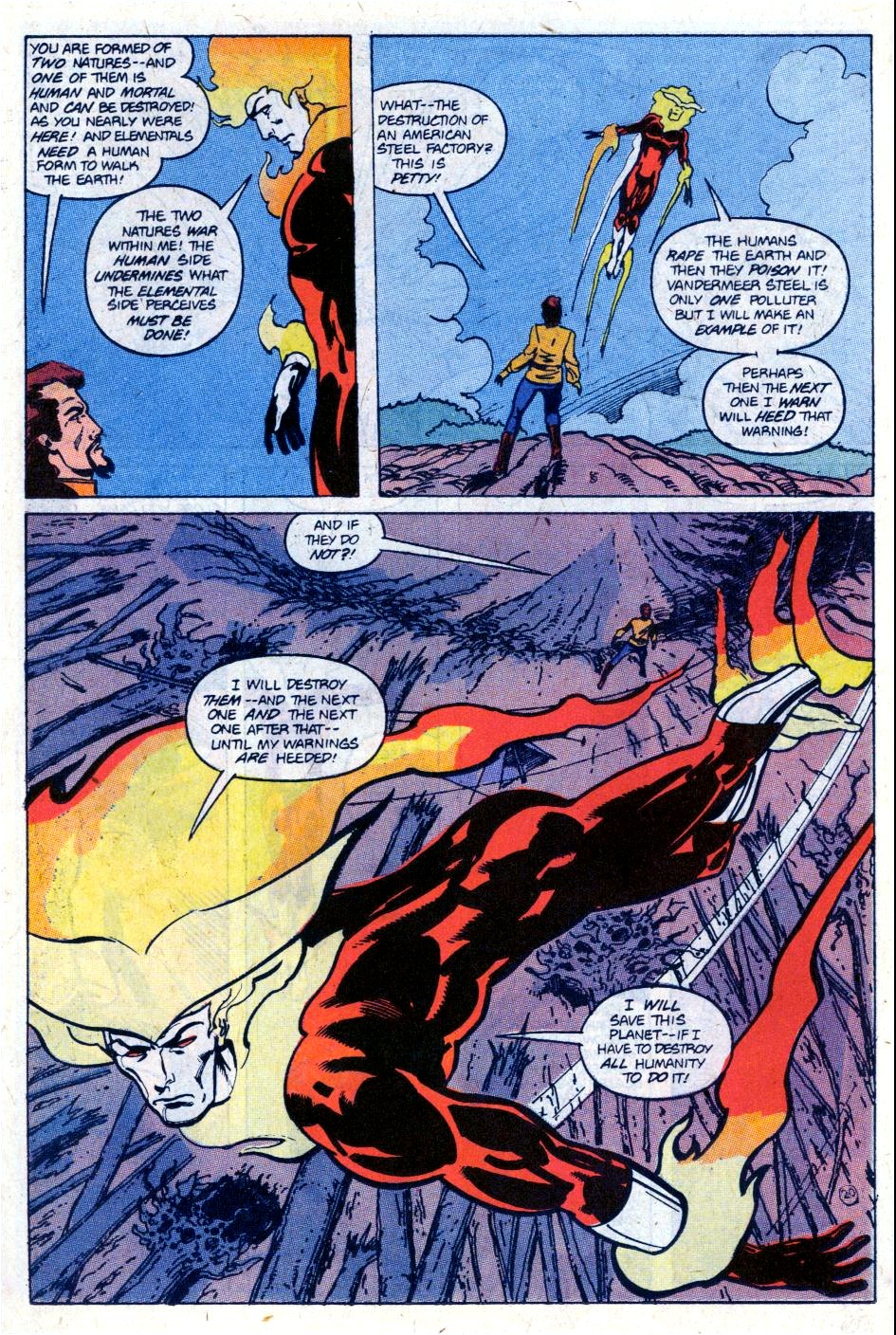Firestorm, the Nuclear Man Issue #88 #24 - English 17