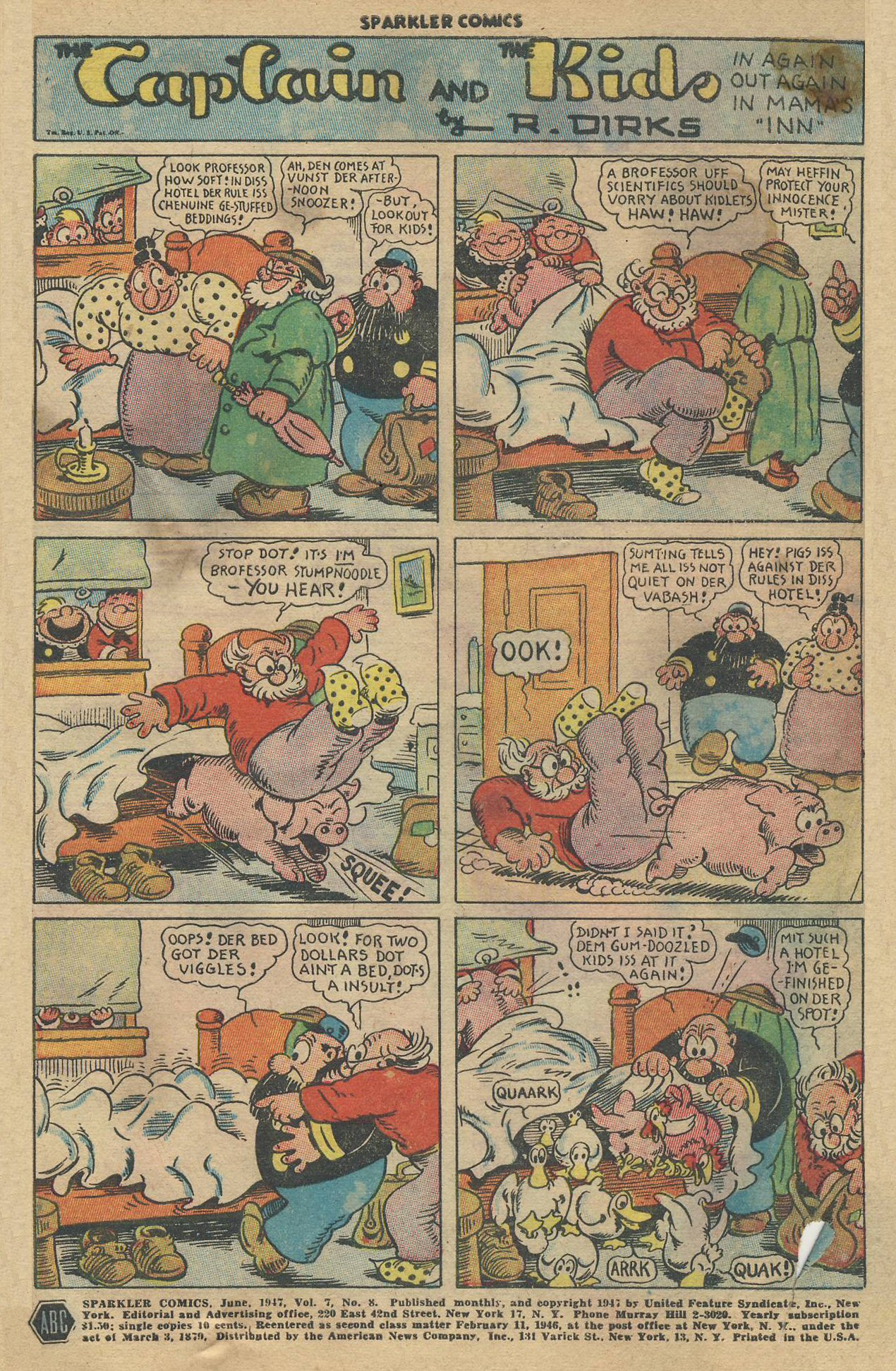 Read online Sparkler Comics comic -  Issue #68 - 3