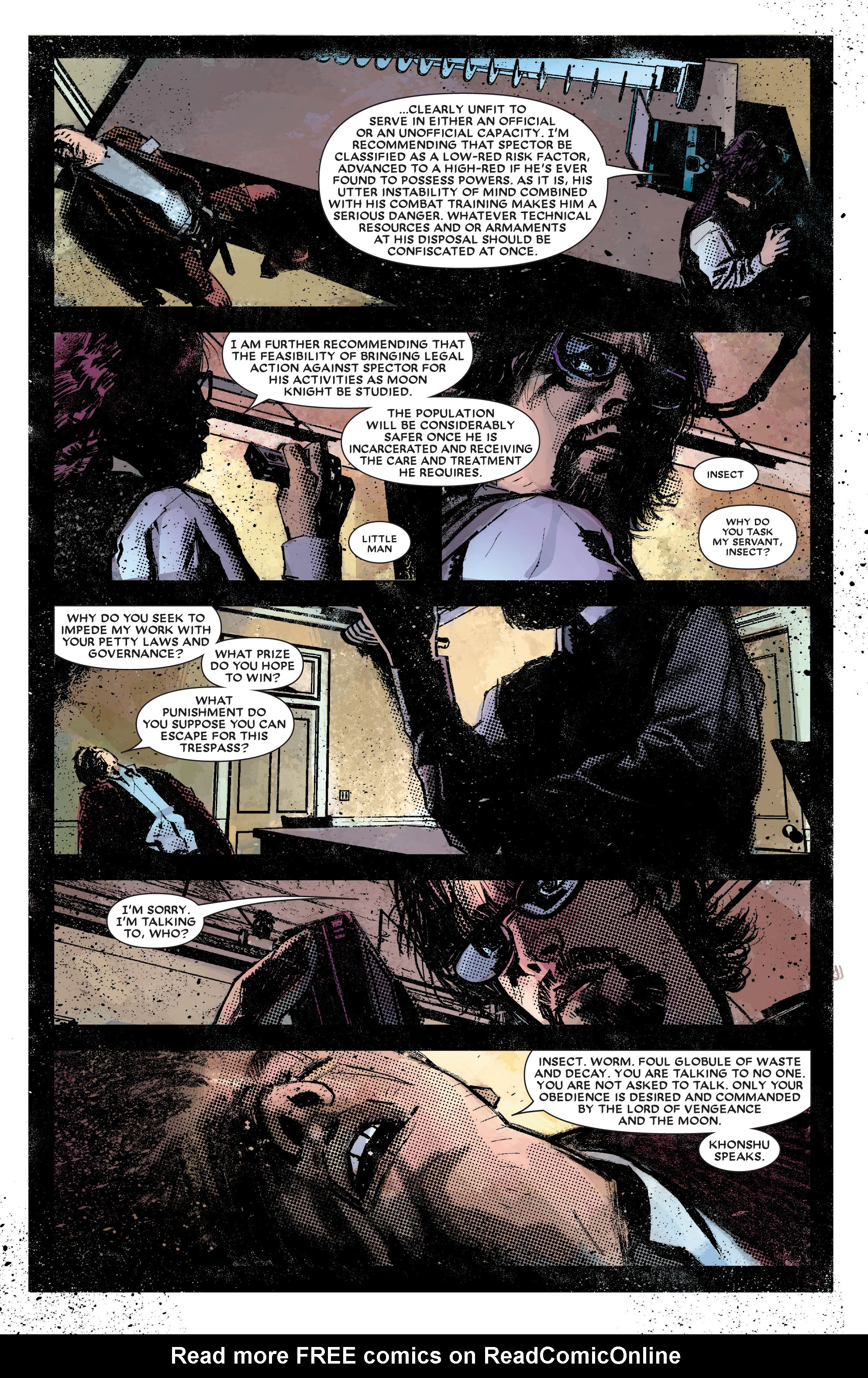 Read online Moon Knight by Huston, Benson & Hurwitz Omnibus comic -  Issue # TPB (Part 4) - 12
