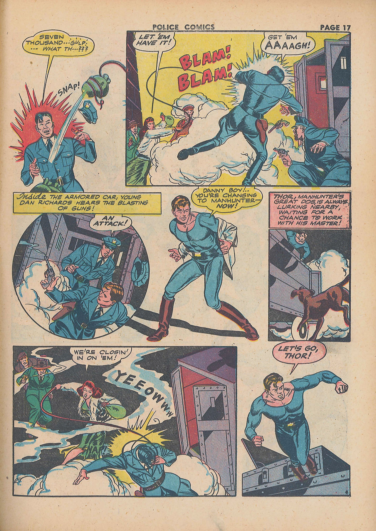 Read online Police Comics comic -  Issue #17 - 19