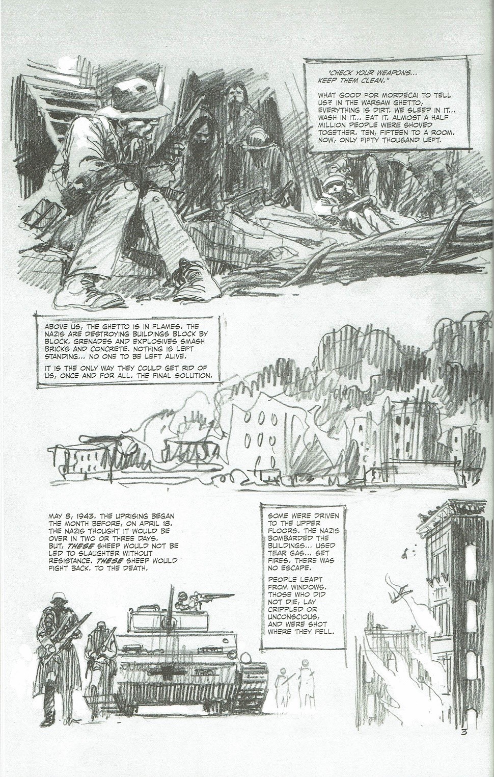 Read online Yossel: April 19, 1943 comic -  Issue # TPB - 12