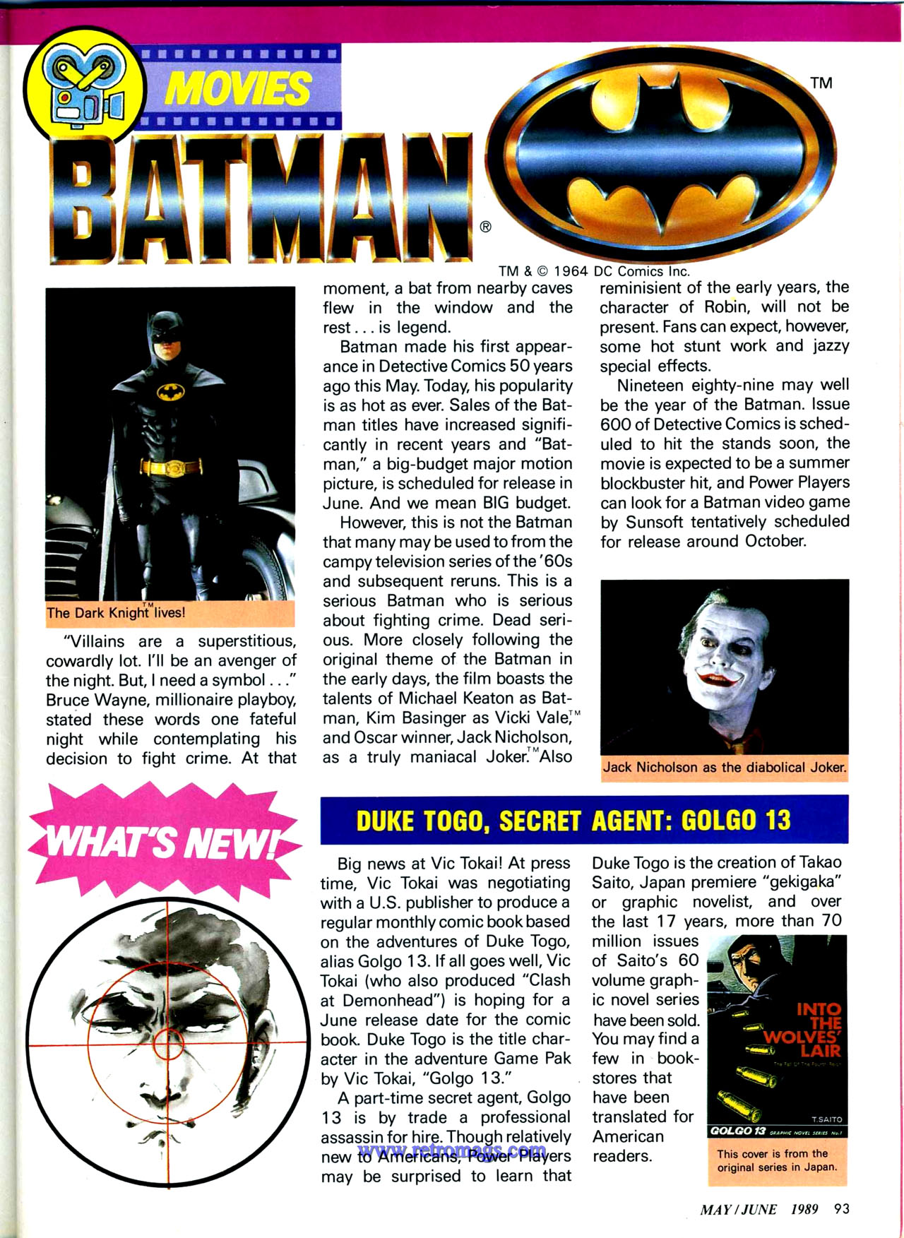 Read online Nintendo Power comic -  Issue #6 - 96