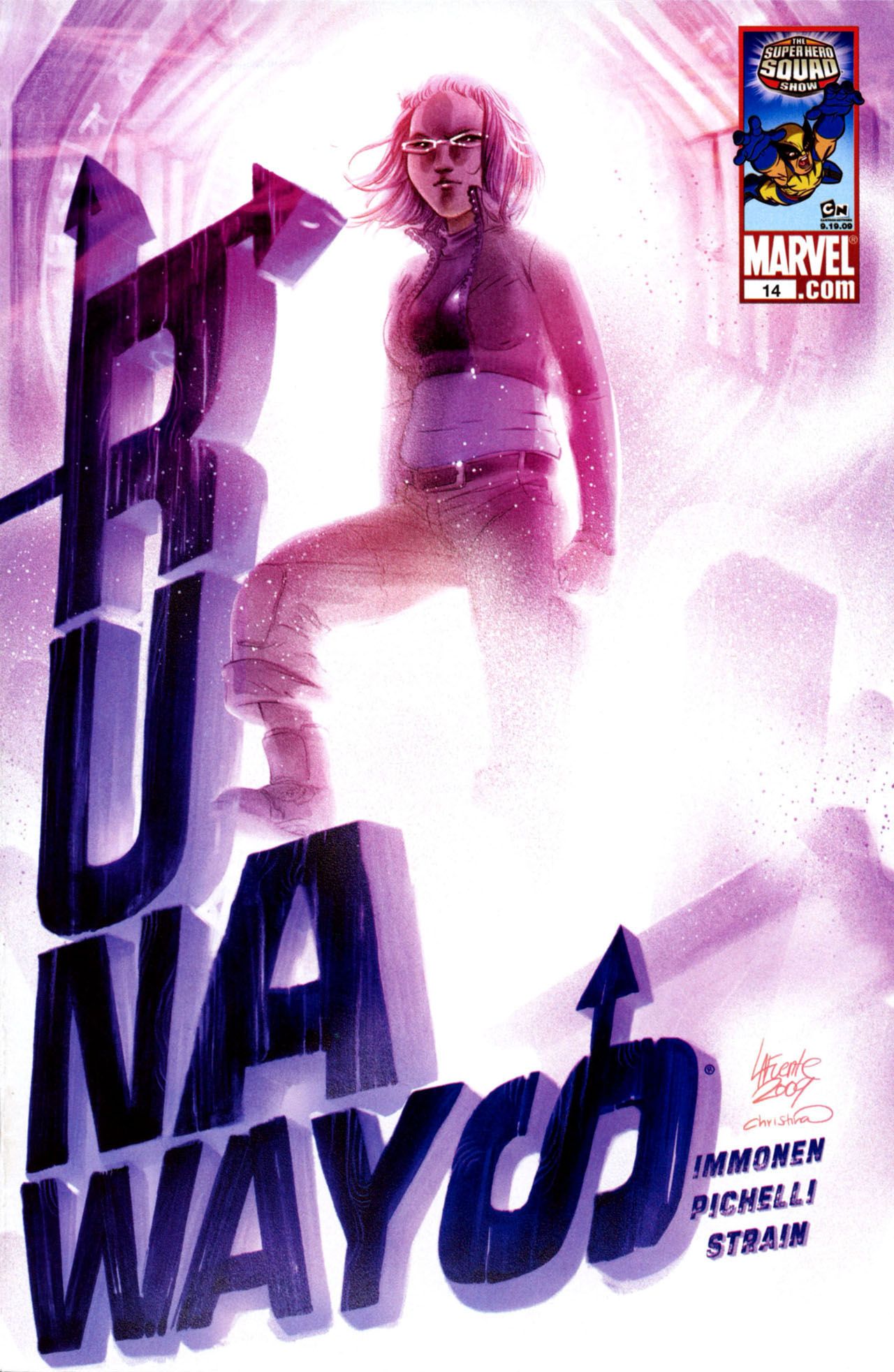Read online Runaways (2008) comic -  Issue #14 - 1