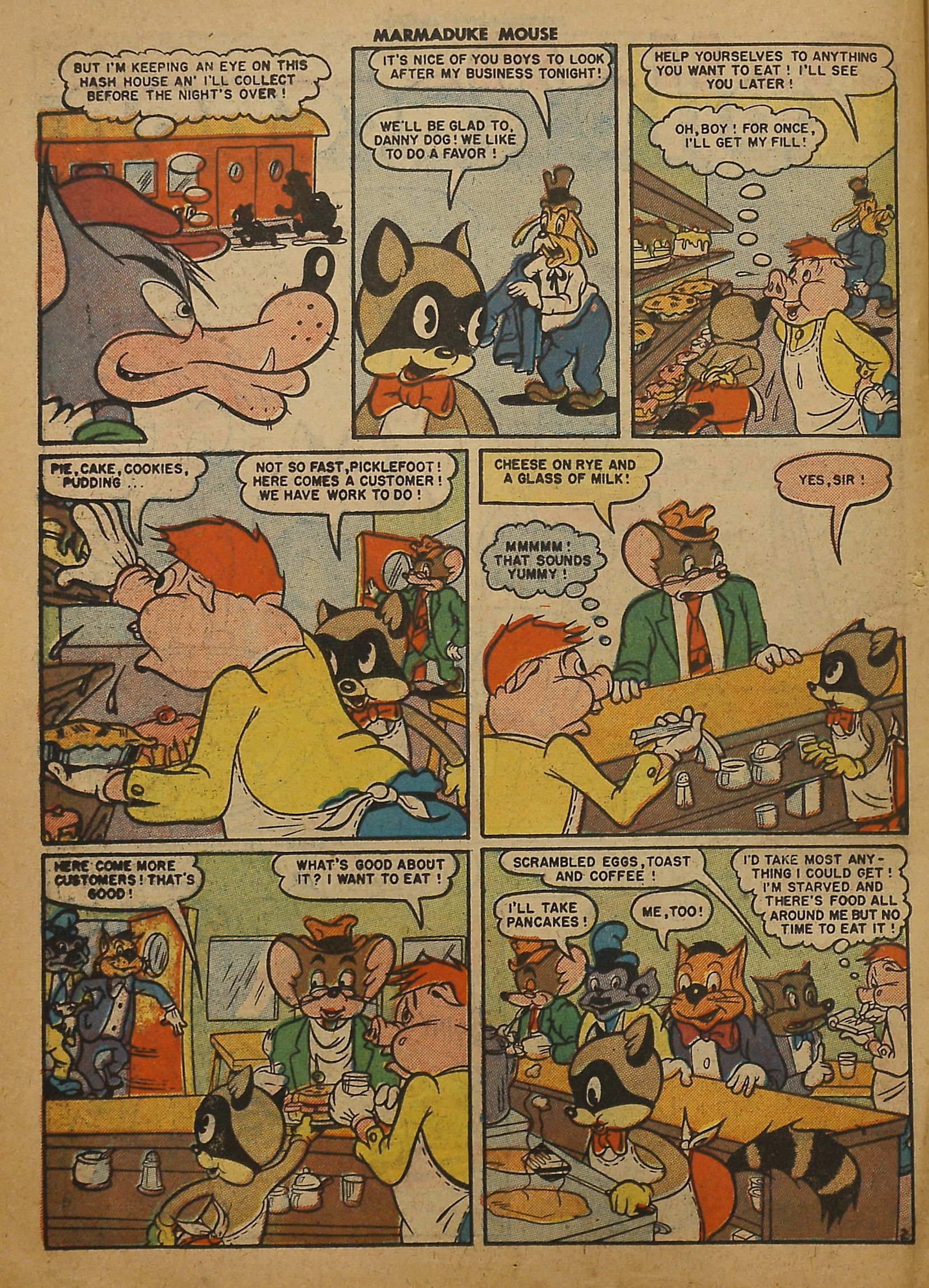 Read online Marmaduke Mouse comic -  Issue #18 - 22