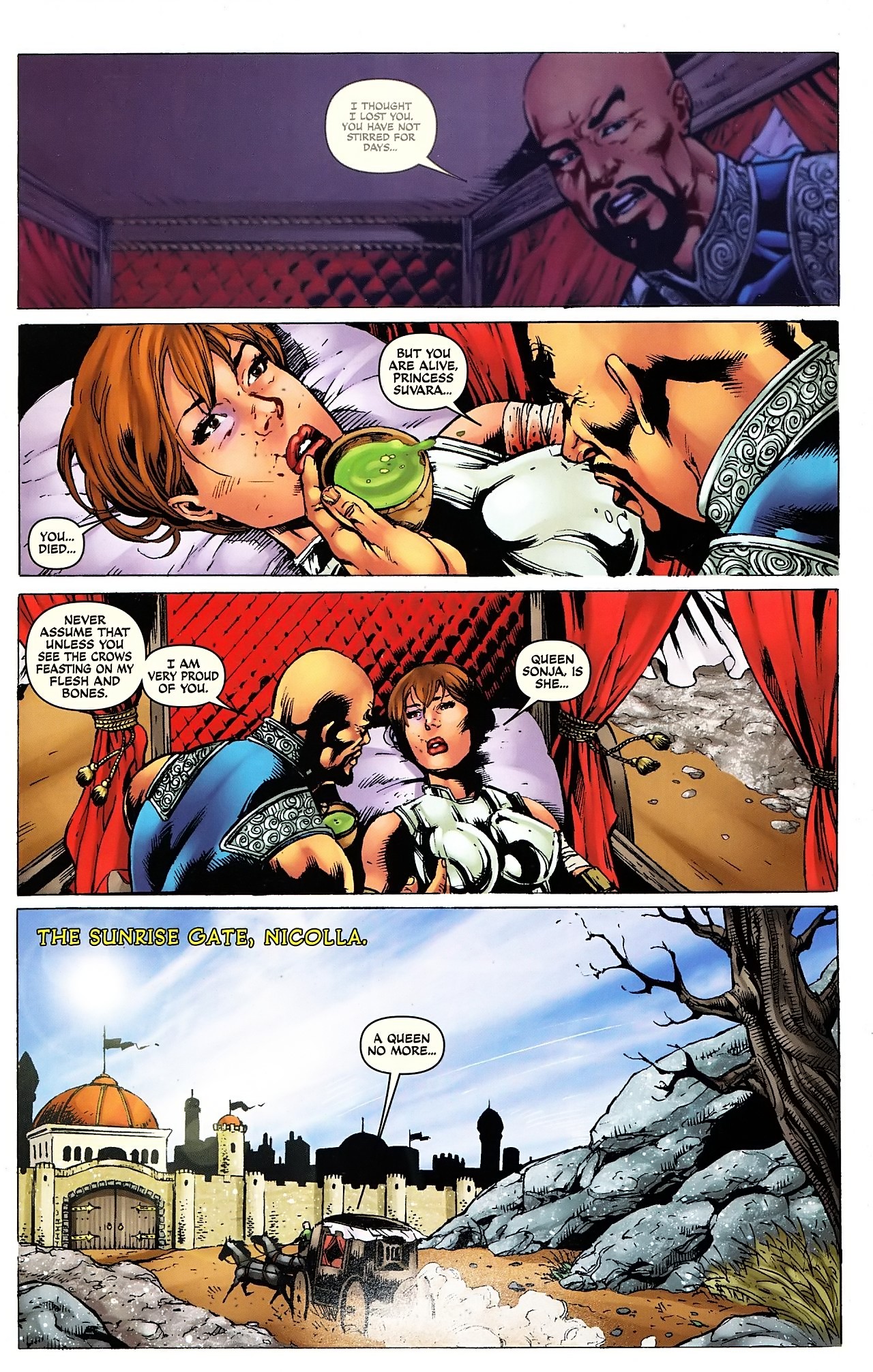 Read online Queen Sonja comic -  Issue #26 - 4