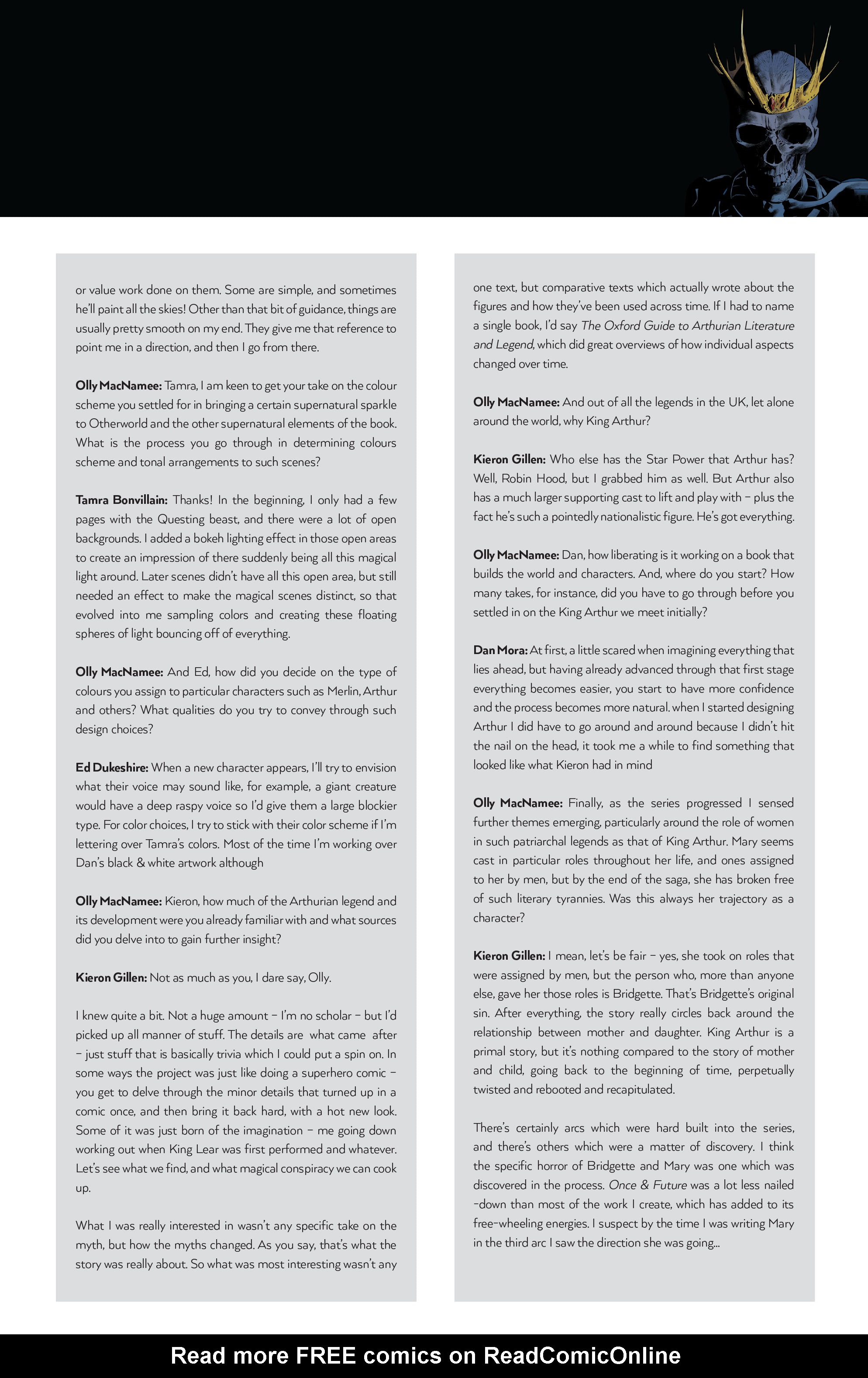 Read online Once & Future comic -  Issue #30 - 33