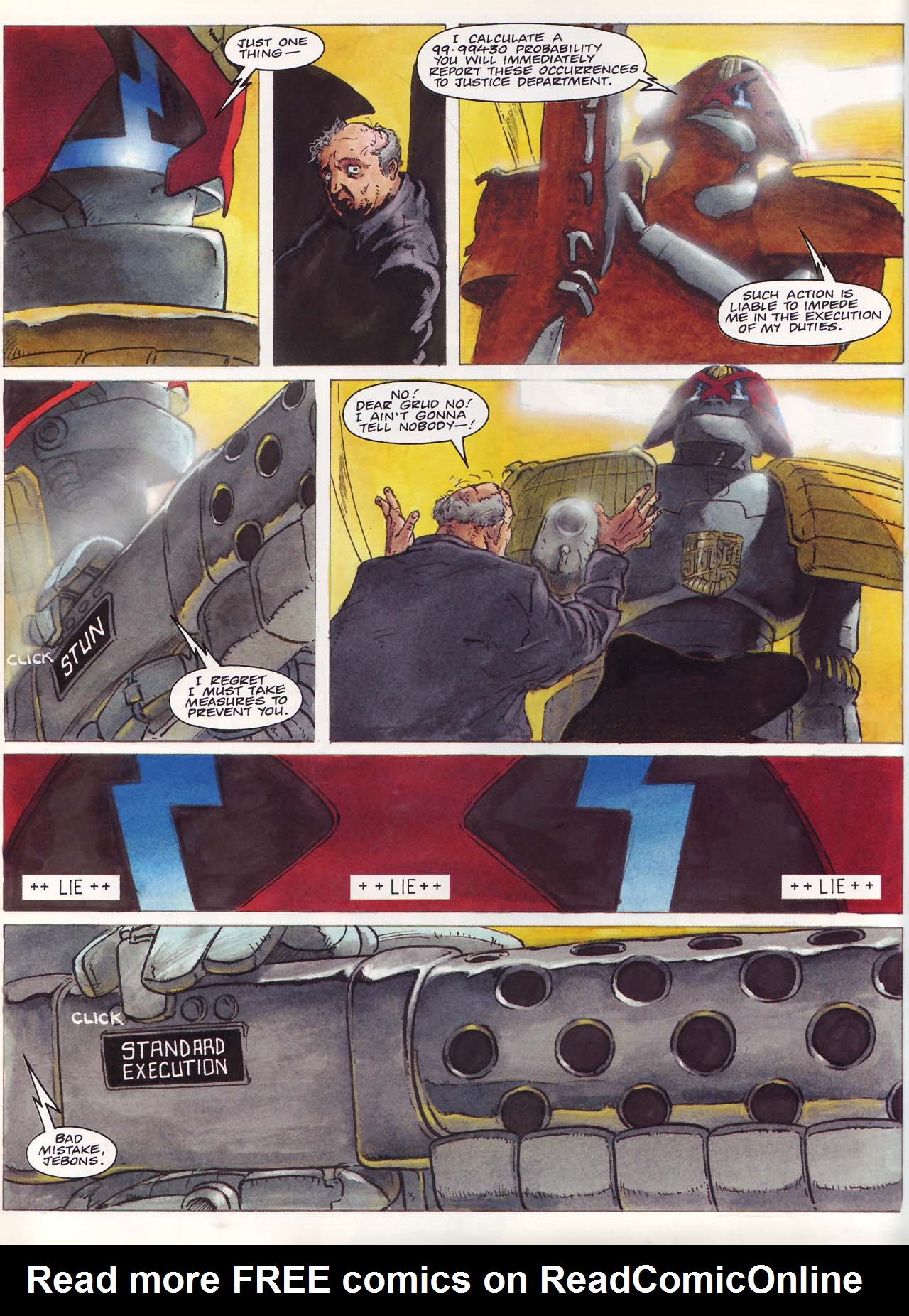 Read online Judge Dredd: Mechanismo comic -  Issue # TPB - 75