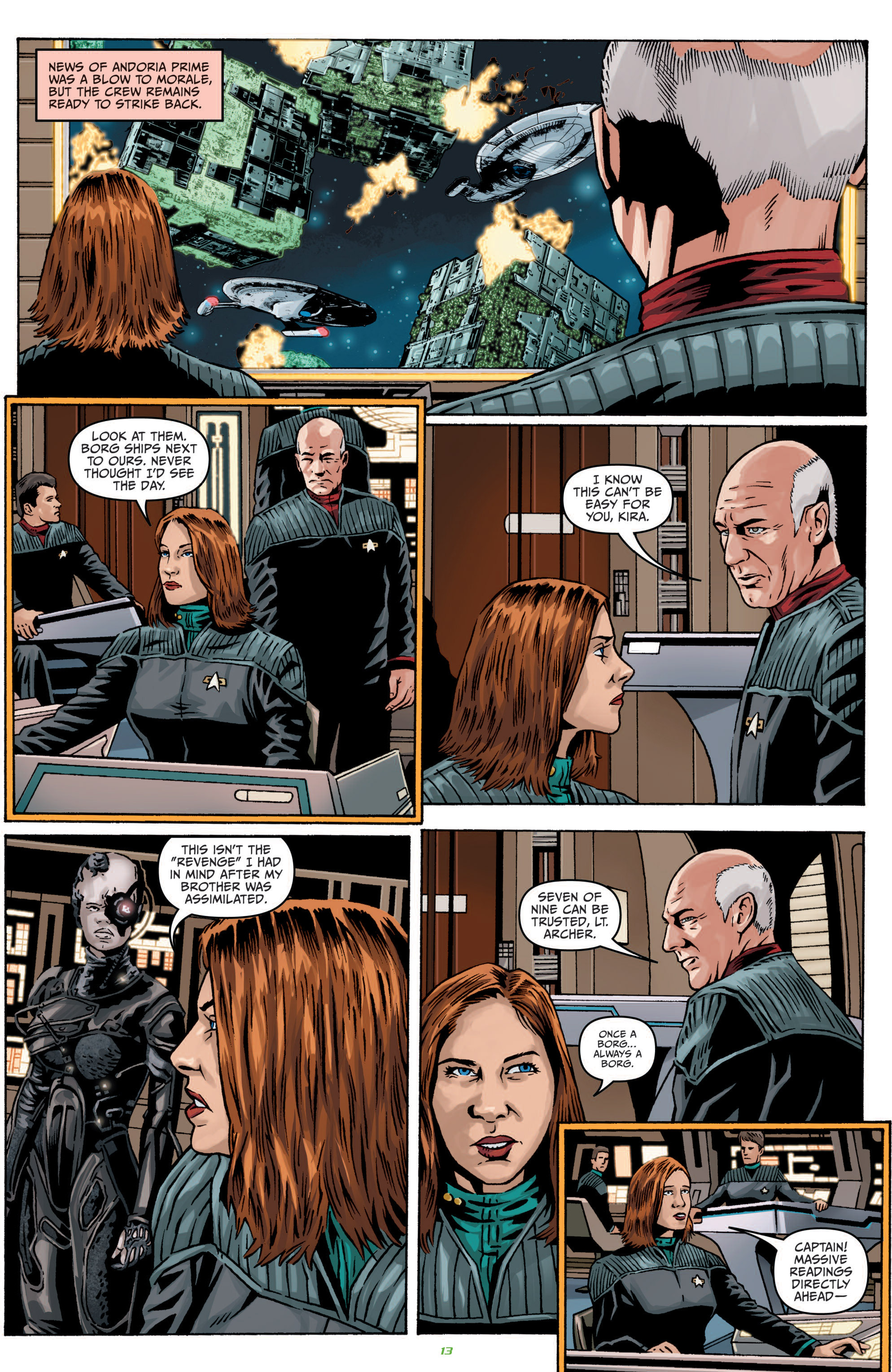 Read online Star Trek: The Next Generation - Hive comic -  Issue #2 - 16