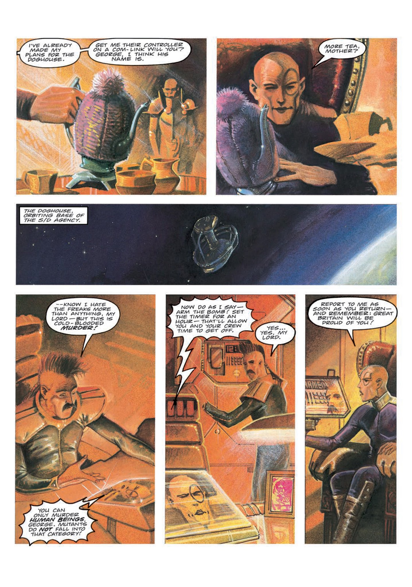 Read online Strontium Dog: Search/Destroy Agency Files comic -  Issue # TPB 5 - 136