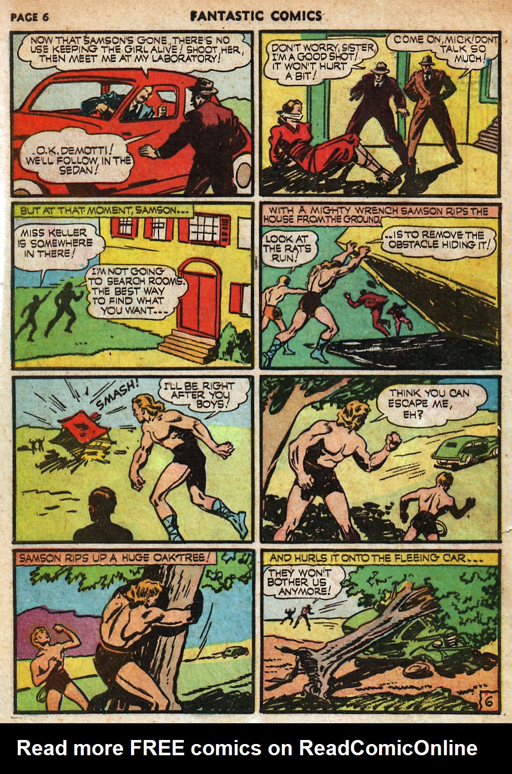 Read online Fantastic Comics comic -  Issue #18 - 8