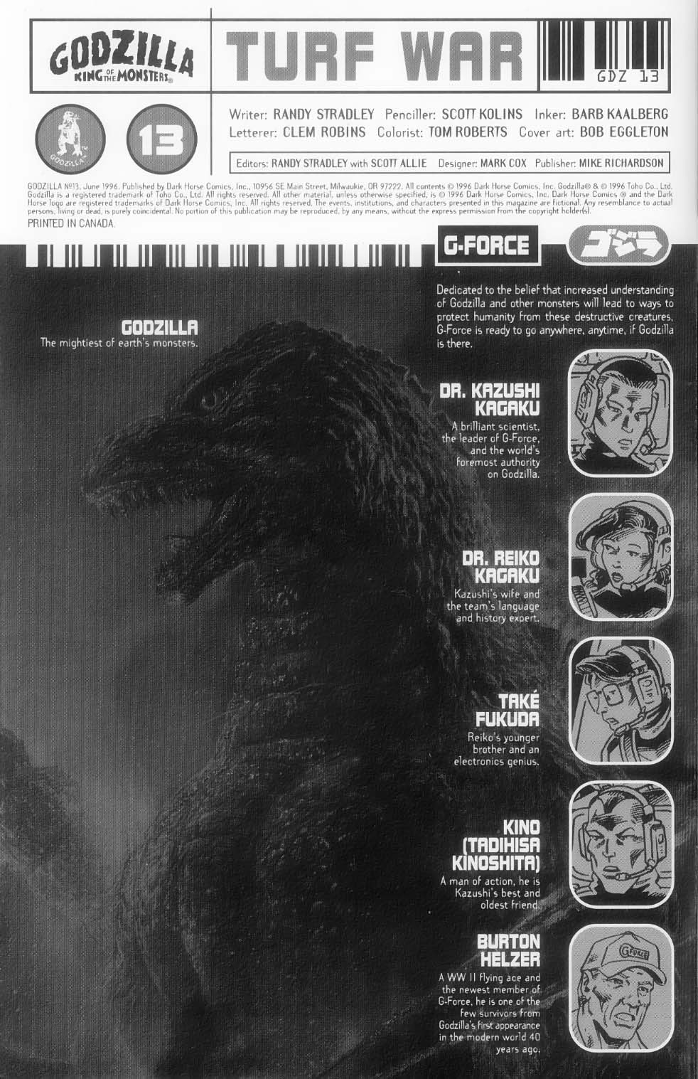 Godzilla (1995) Issue #13 #14 - English 3