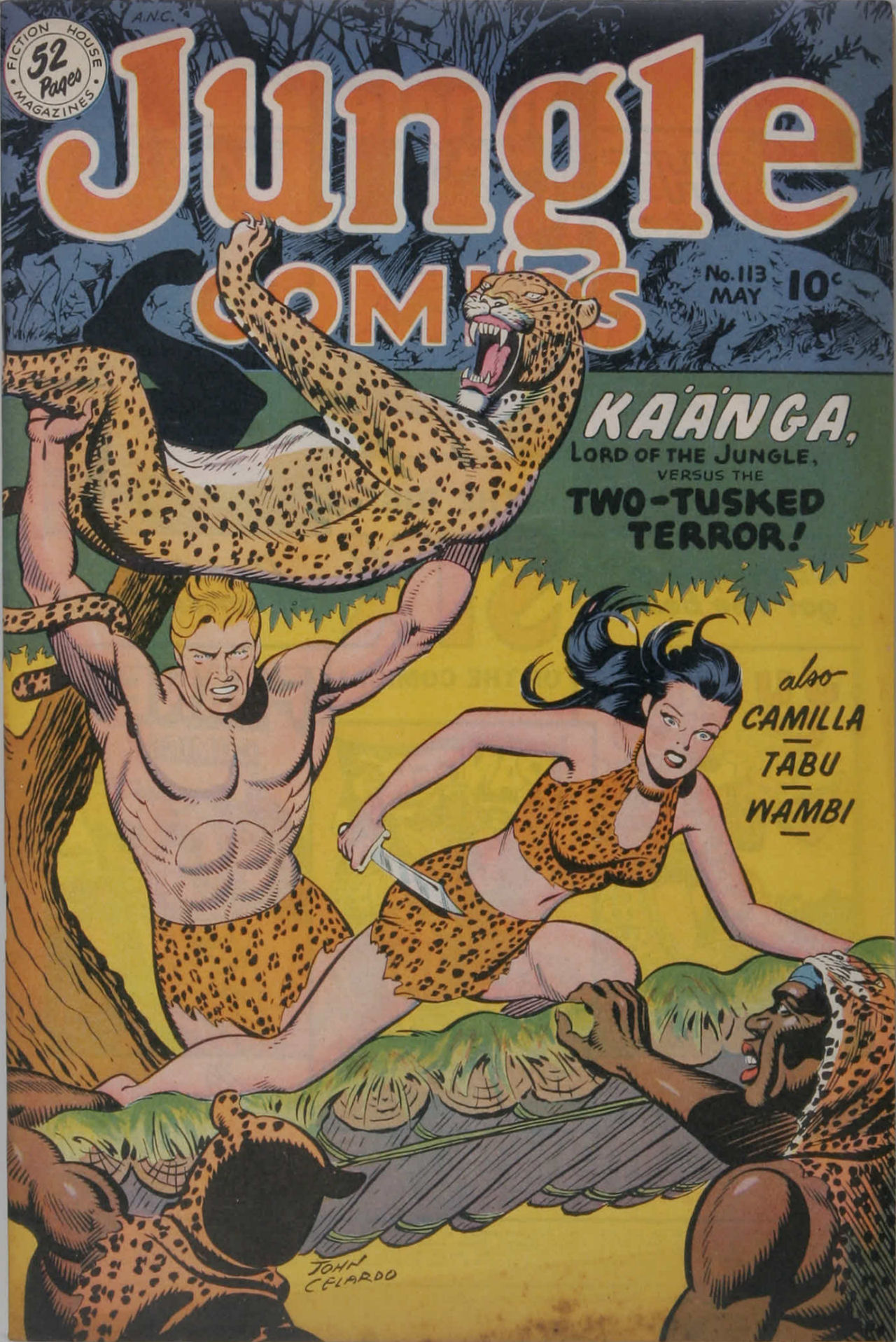 Read online Jungle Comics comic -  Issue #113 - 1