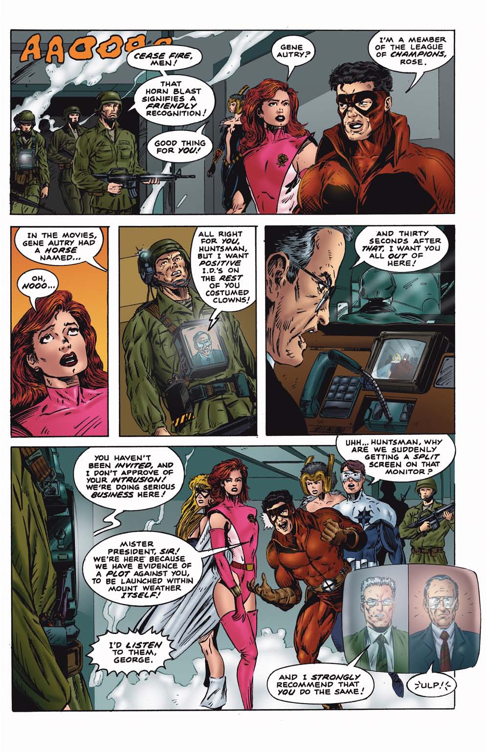 Read online League of Champions comic -  Issue #12 - 13