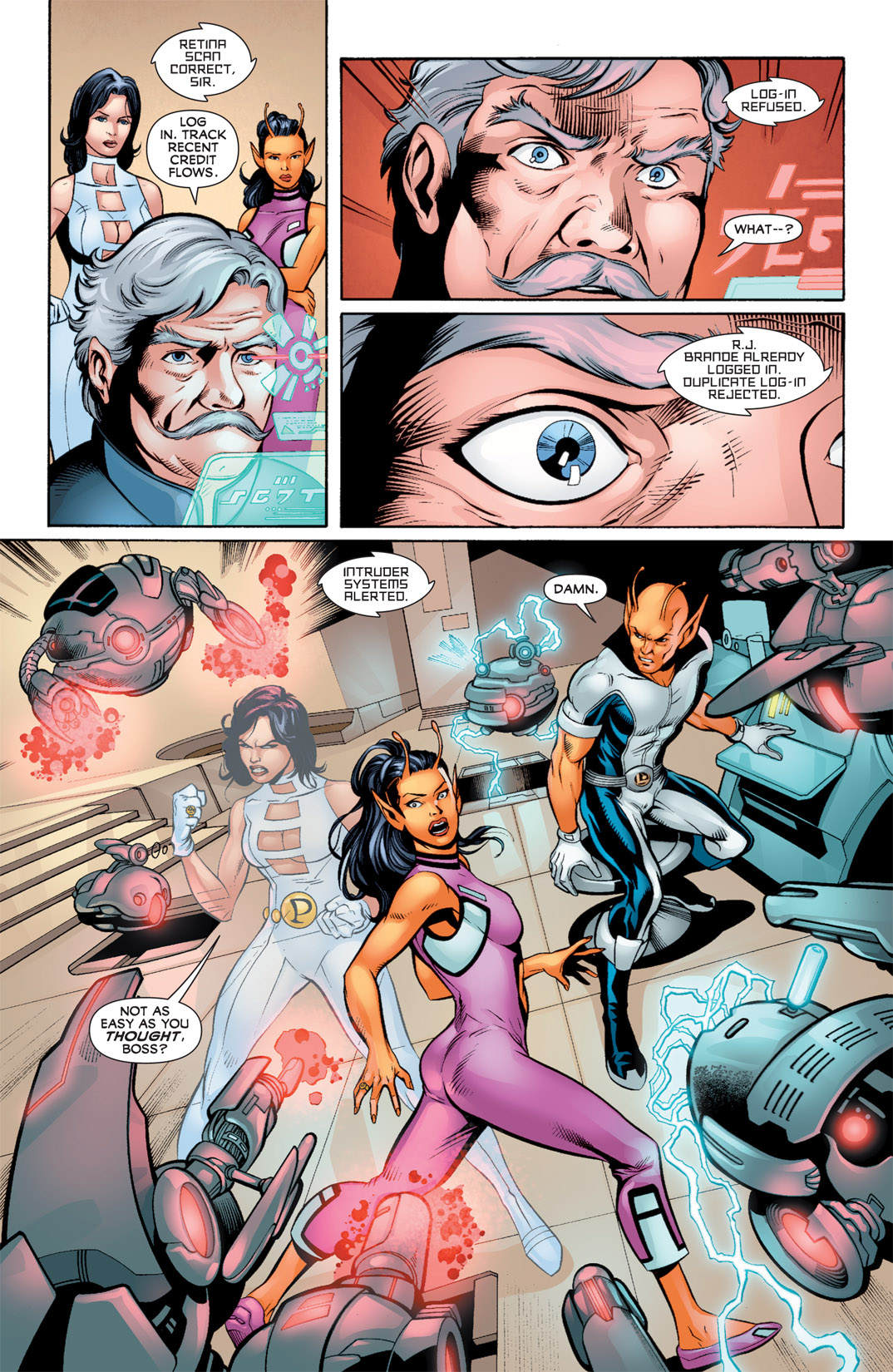 Read online Legion of Super-Heroes (2010) comic -  Issue #10 - 11