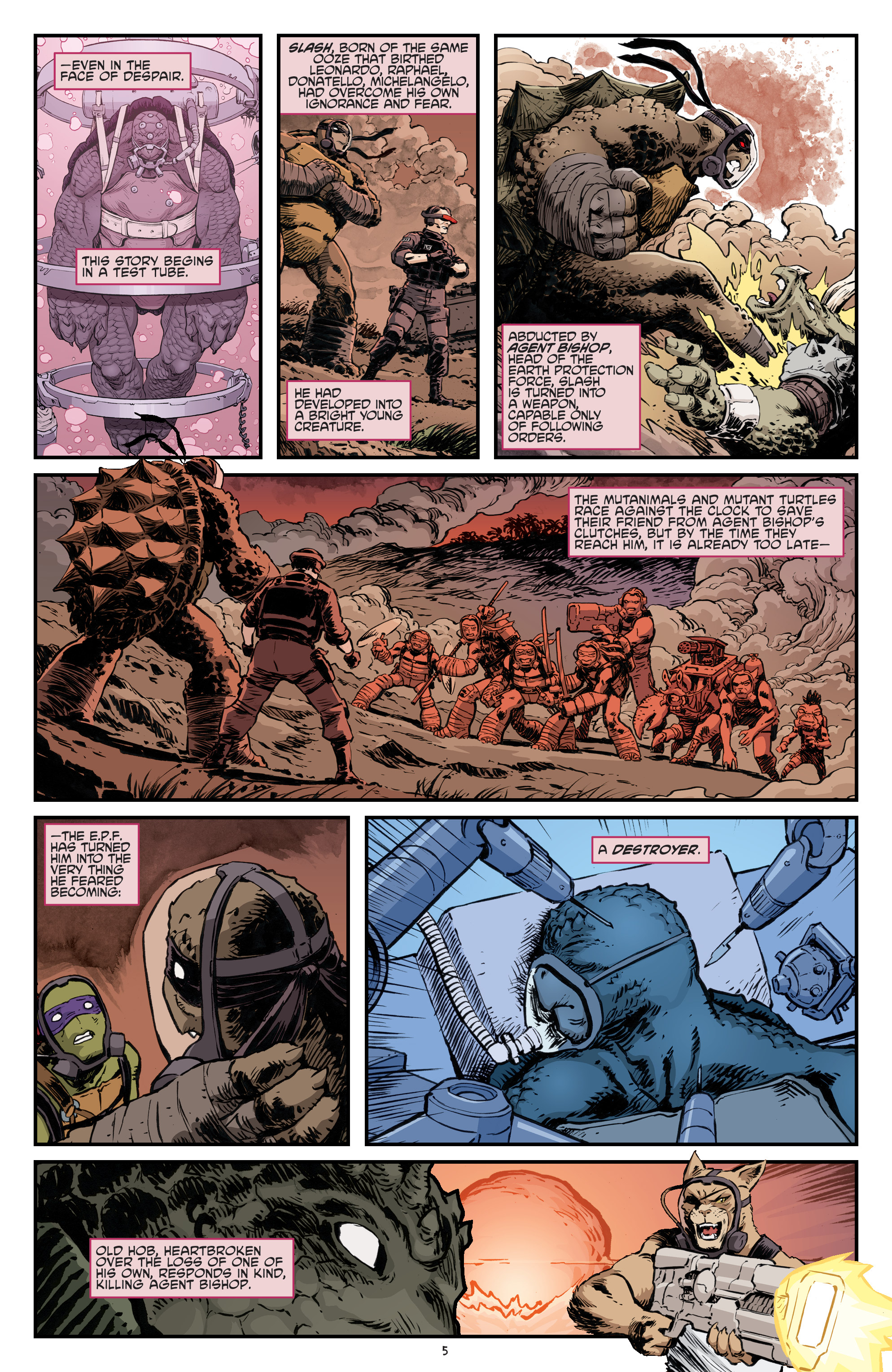 Read online Teenage Mutant Ninja Turtles: Road To 100 comic -  Issue # Full - 7