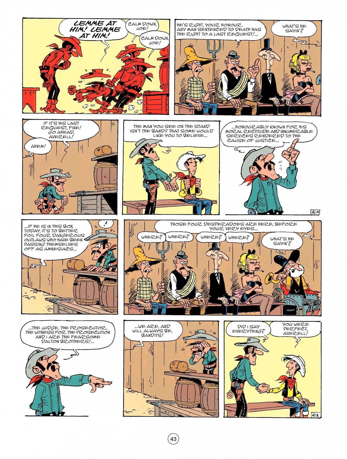 Read online A Lucky Luke Adventure comic -  Issue #49 - 43
