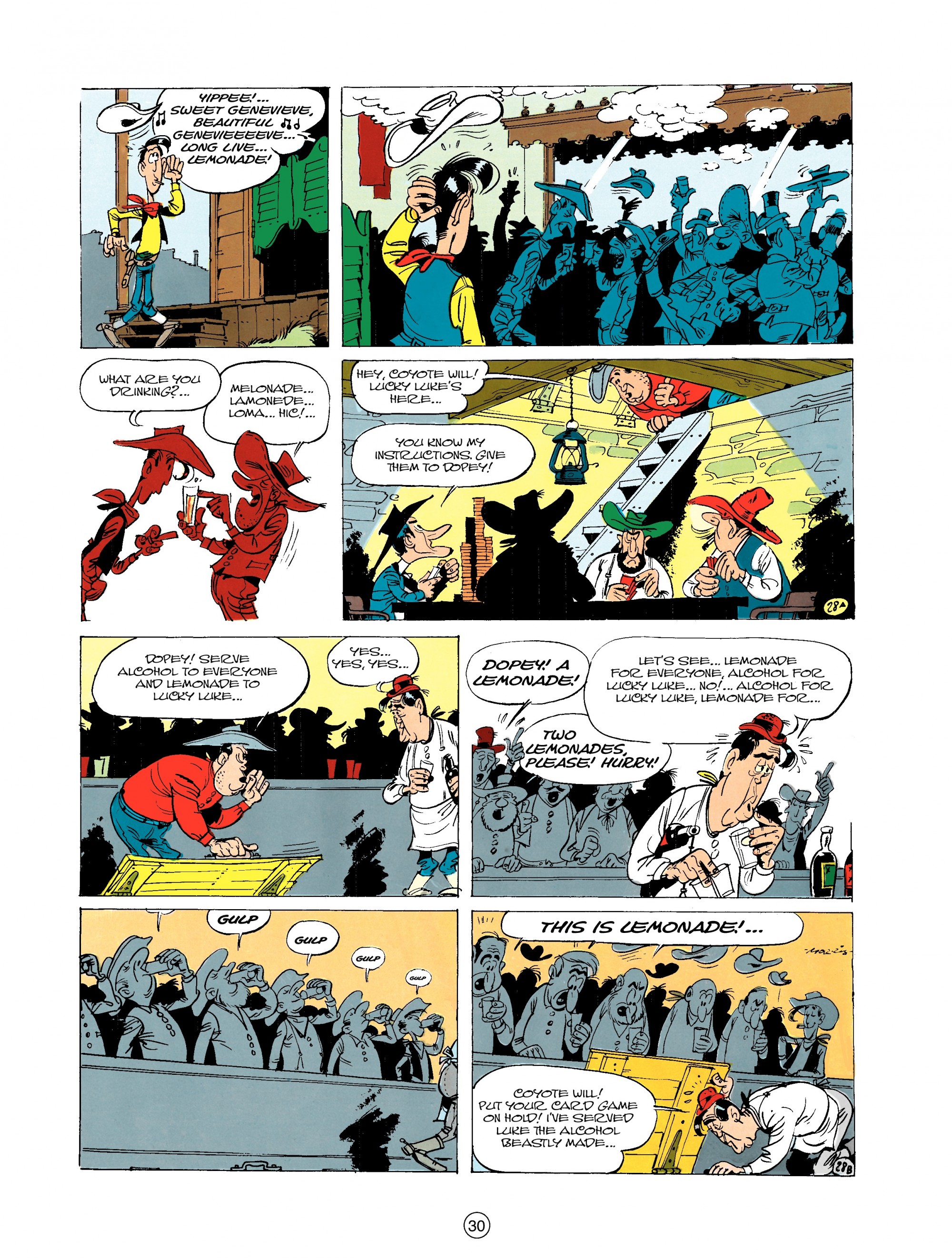 Read online A Lucky Luke Adventure comic -  Issue #20 - 30