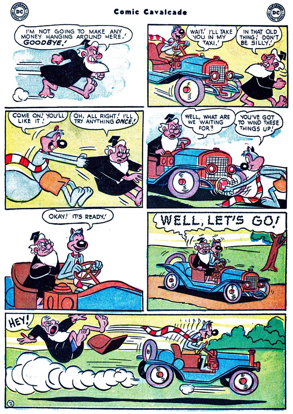 Read online Comic Cavalcade comic -  Issue #63 - 11