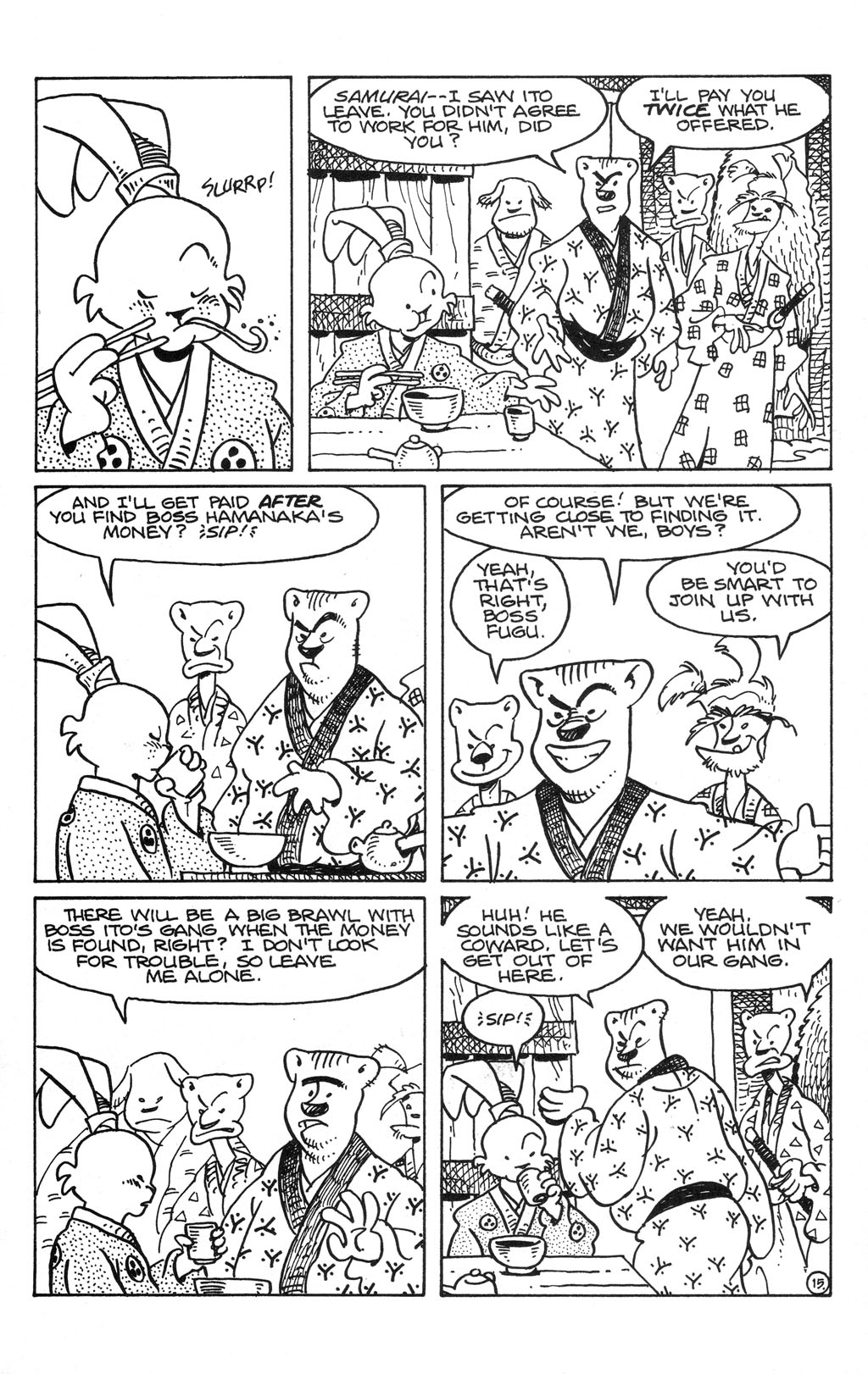 Usagi Yojimbo (1996) Issue #96 #96 - English 17