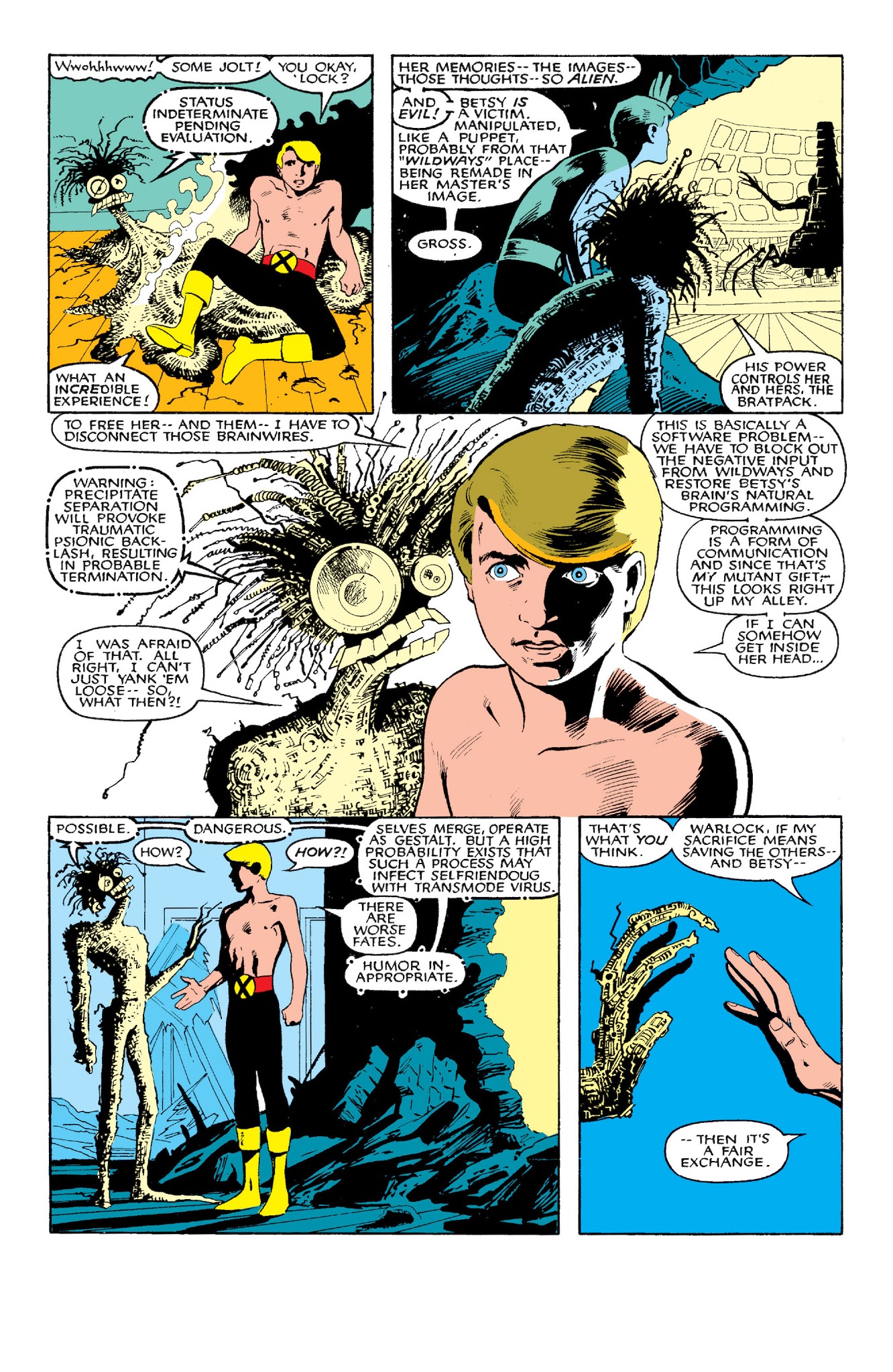 Read online New Mutants Classic comic -  Issue # TPB 6 - 131