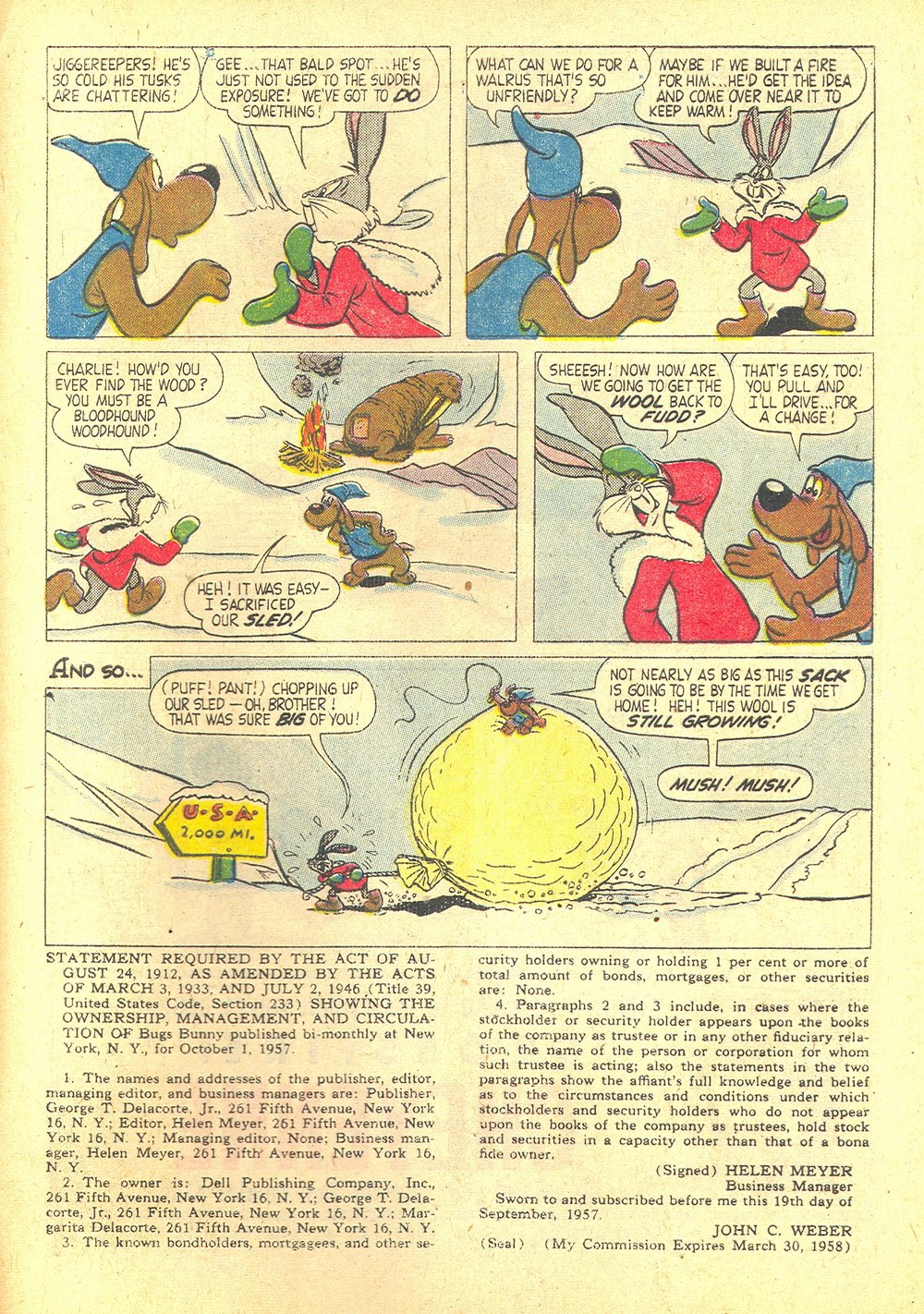 Read online Bugs Bunny comic -  Issue #59 - 33
