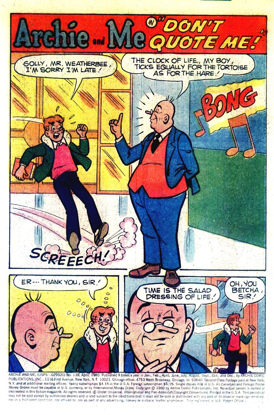 Read online Archie and Me comic -  Issue #118 - 3