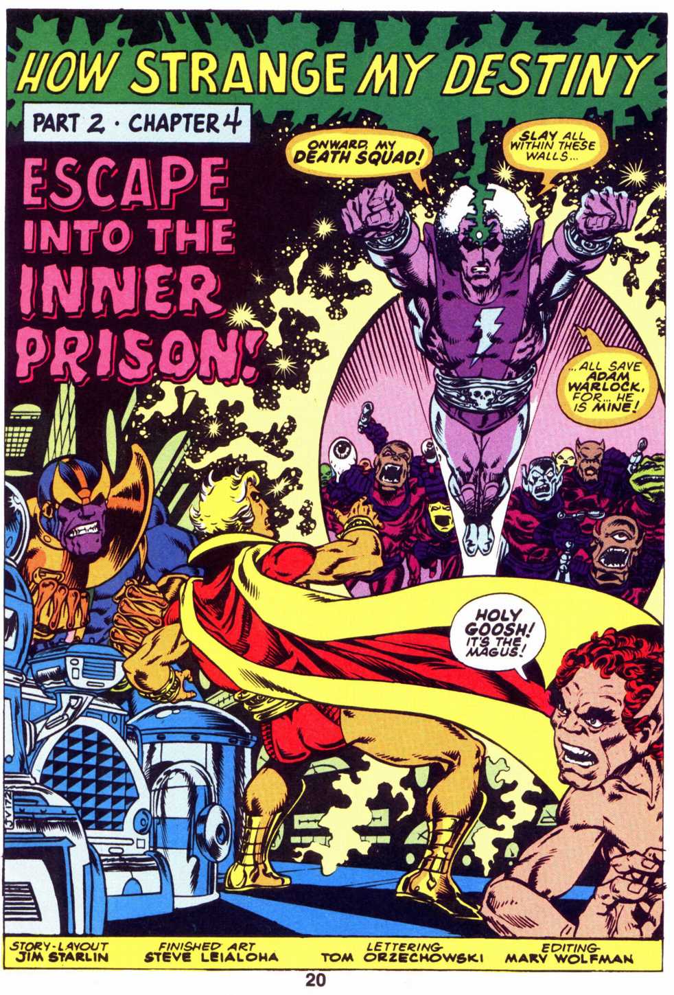 Read online Warlock (1982) comic -  Issue #3 - 20