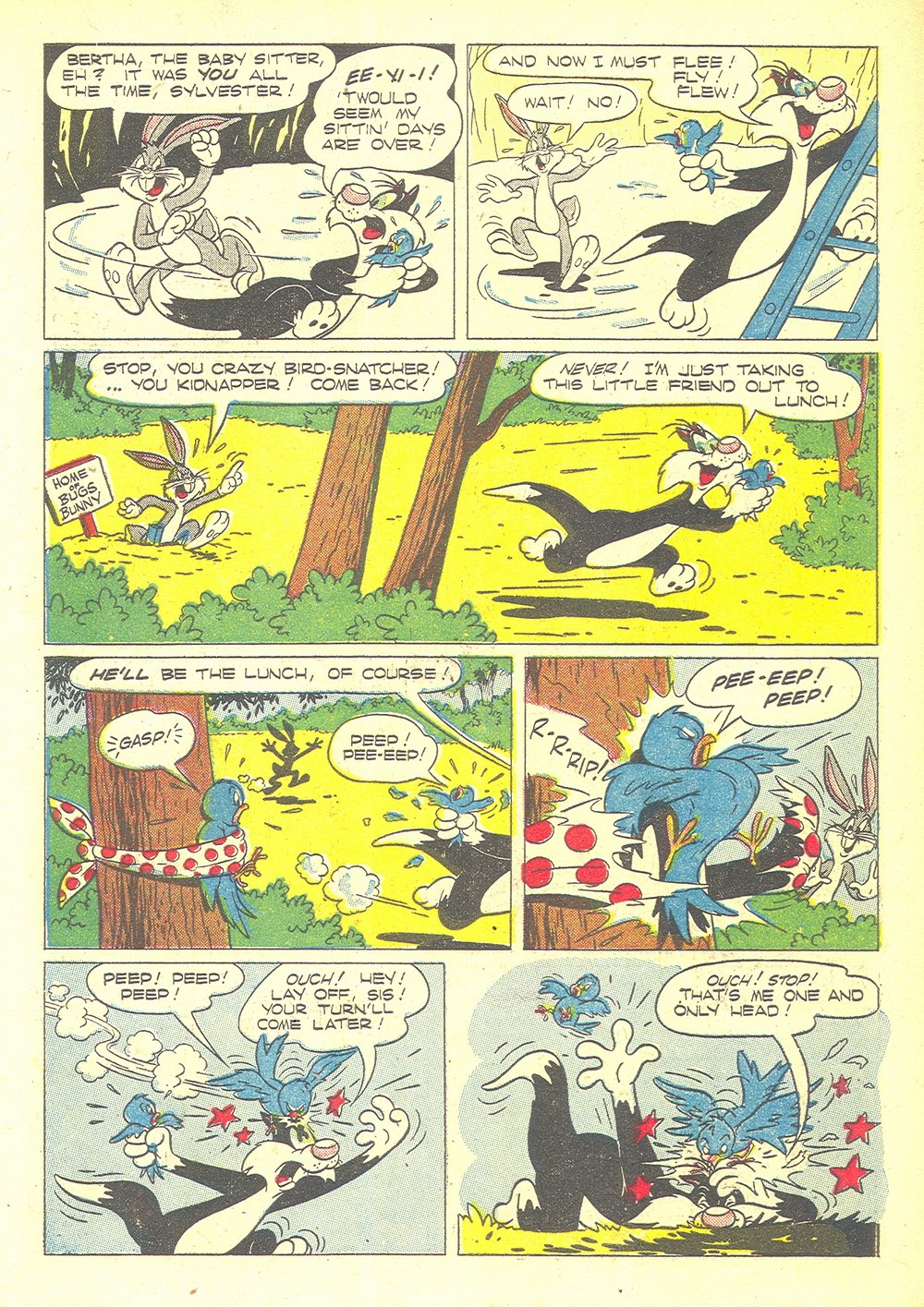 Read online Bugs Bunny comic -  Issue #34 - 34