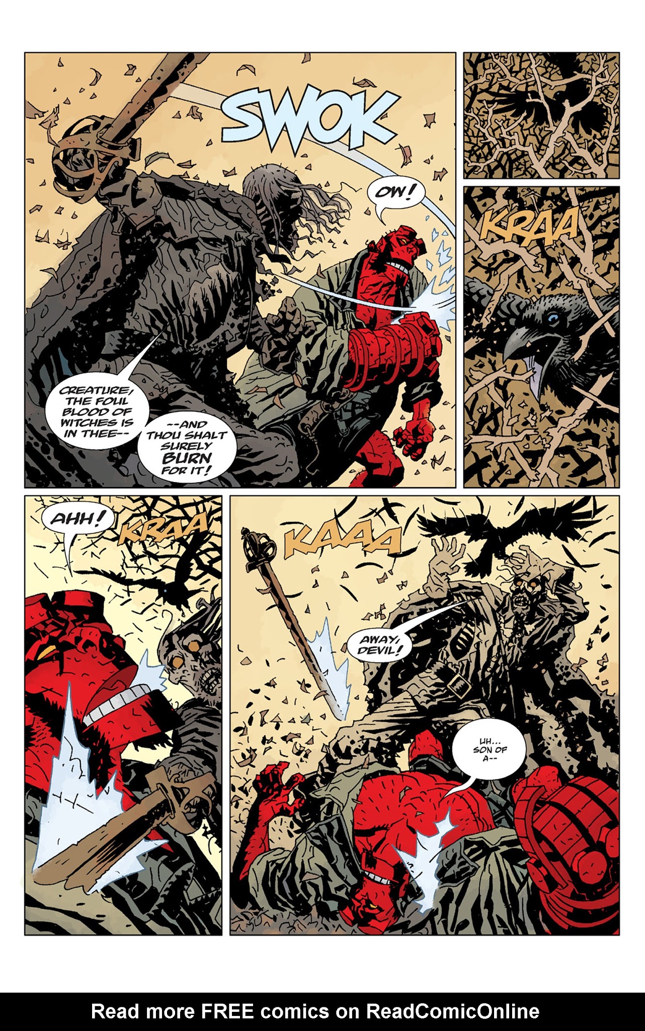 Read online Hellboy: Darkness Calls comic -  Issue # TPB - 41