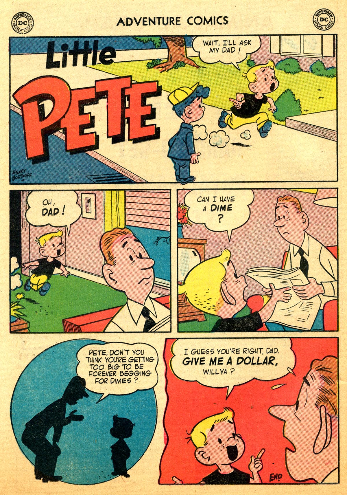 Read online Adventure Comics (1938) comic -  Issue #216 - 24