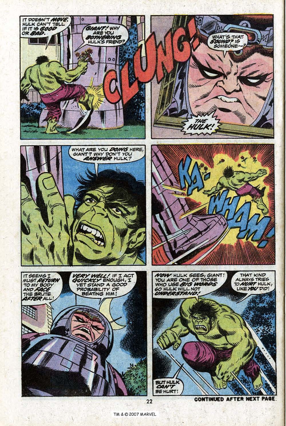 Read online The Incredible Hulk (1968) comic -  Issue #167 - 24