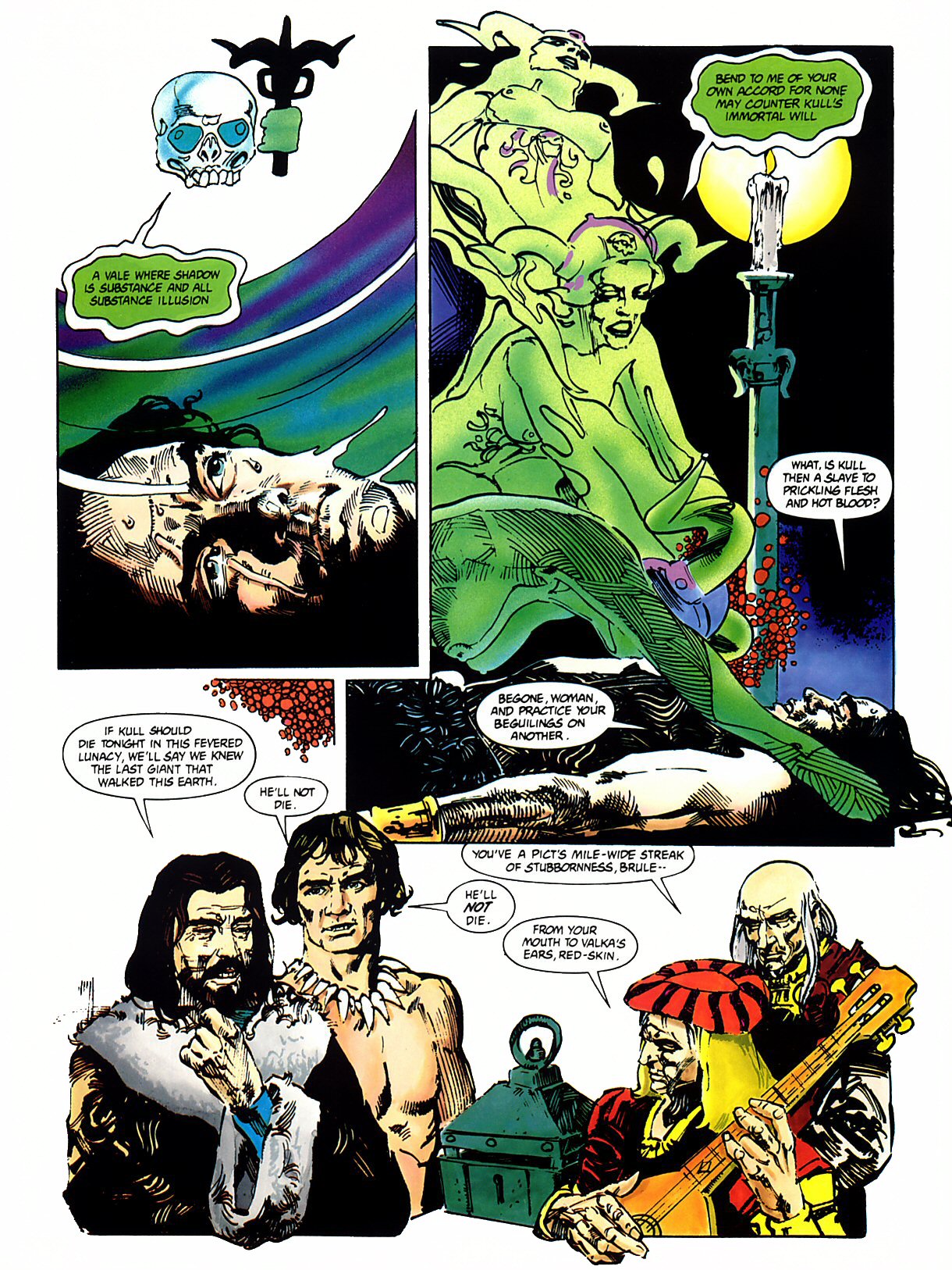 Read online Marvel Graphic Novel comic -  Issue #47 - Kull - The Vale Of Shadow - 30