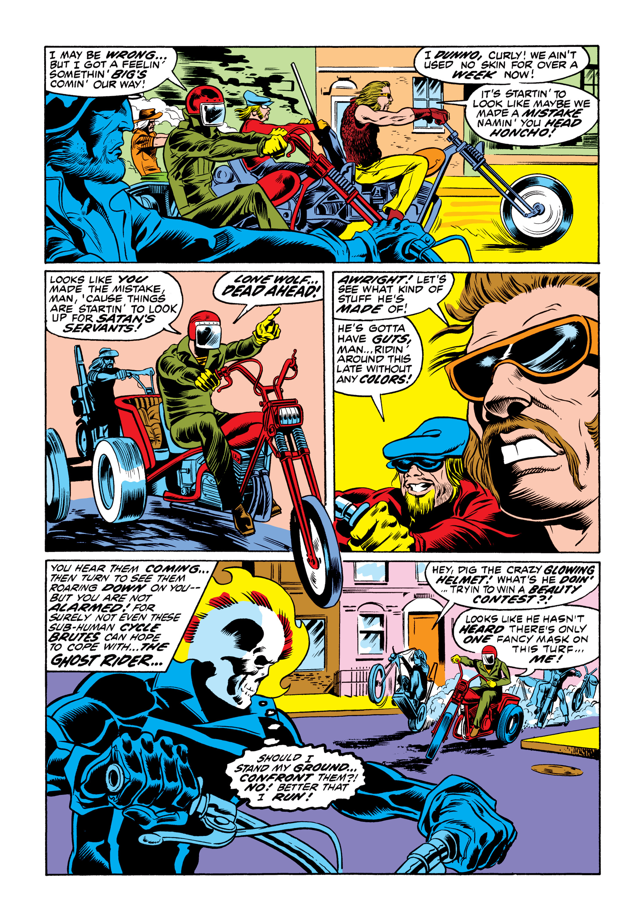 Read online Marvel Masterworks: Ghost Rider comic -  Issue # TPB 1 (Part 1) - 34