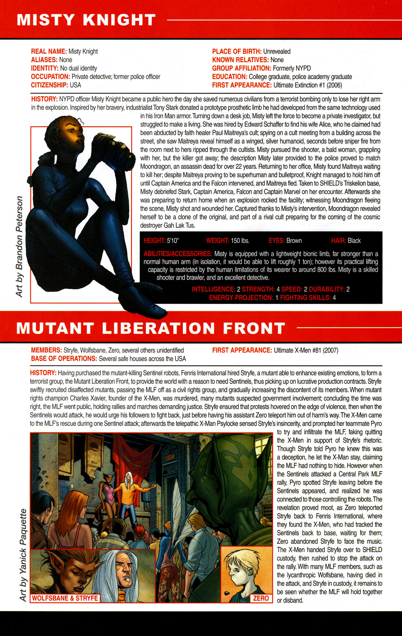 Read online Ultimate Secrets comic -  Issue # Full - 42