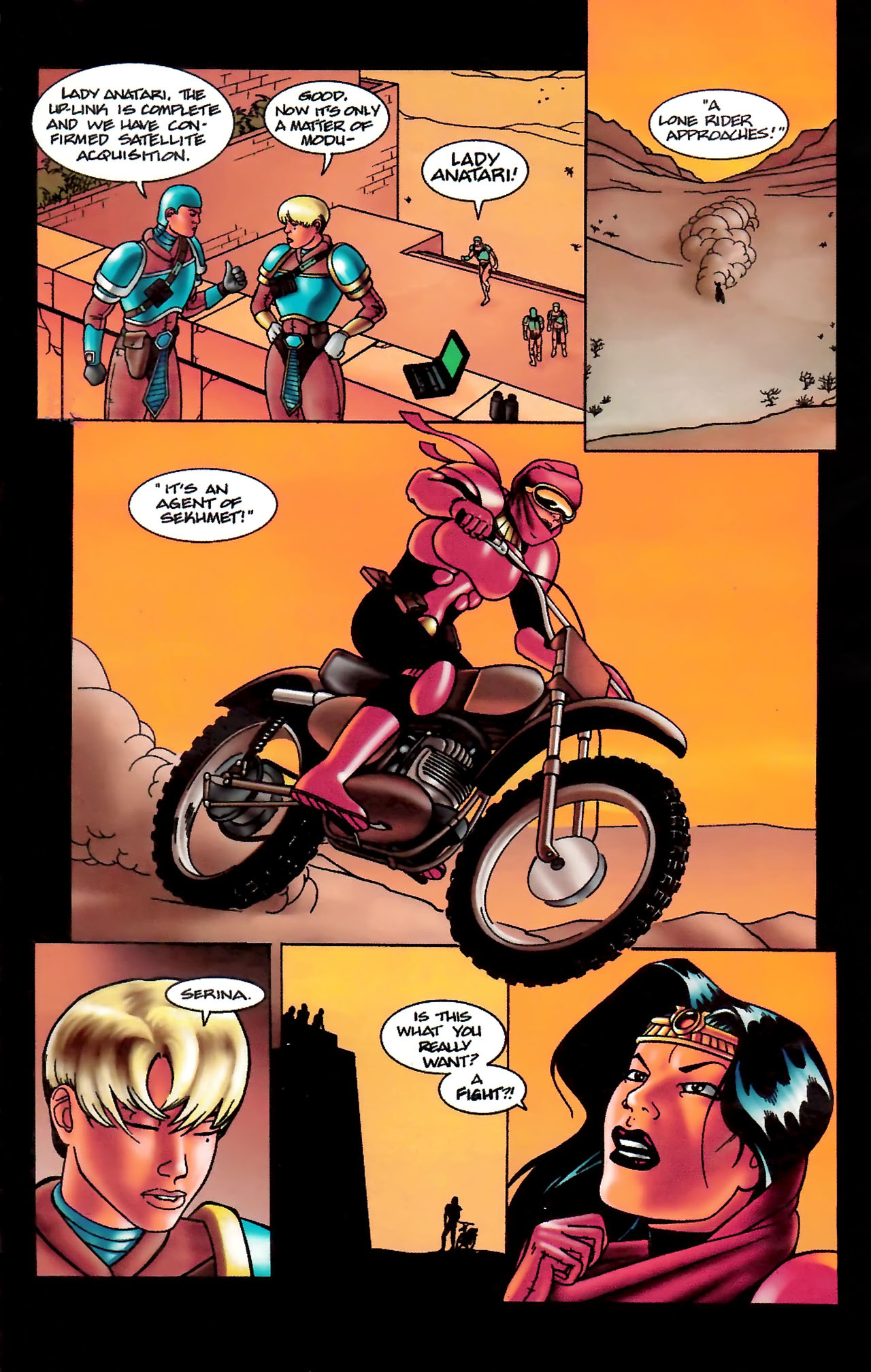 Read online Serina comic -  Issue #3 - 9