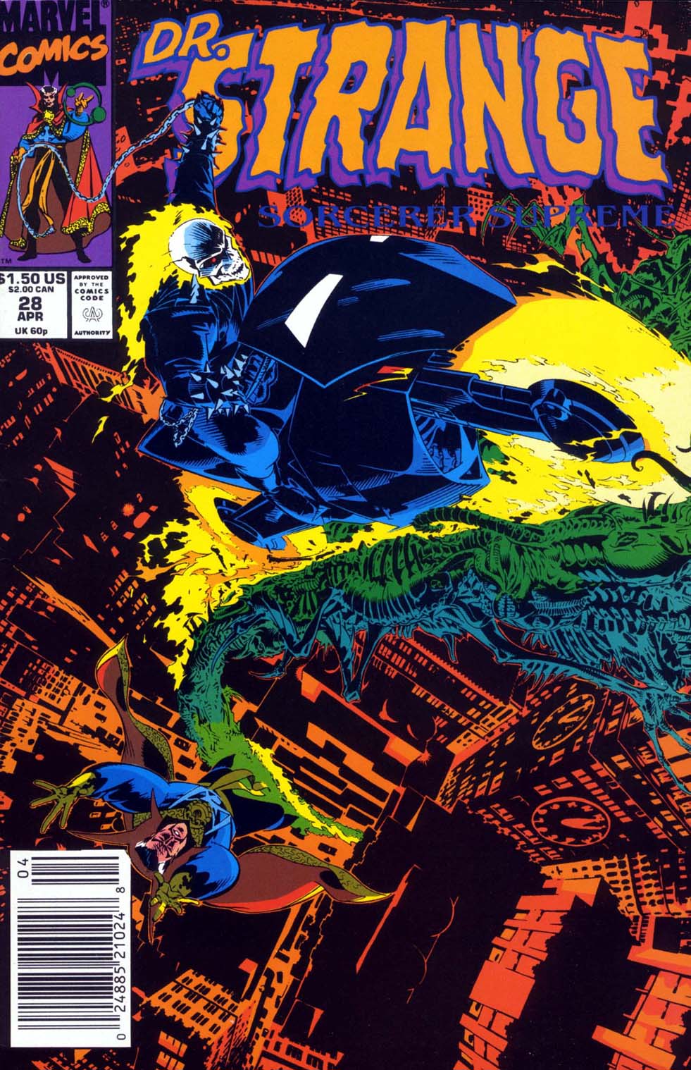 Read online Doctor Strange: Sorcerer Supreme comic -  Issue #28 - 1