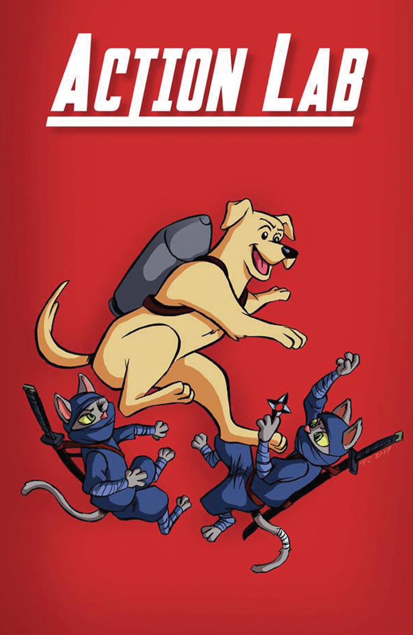 Read online Action Lab, Dog of Wonder comic -  Issue #8 - 39