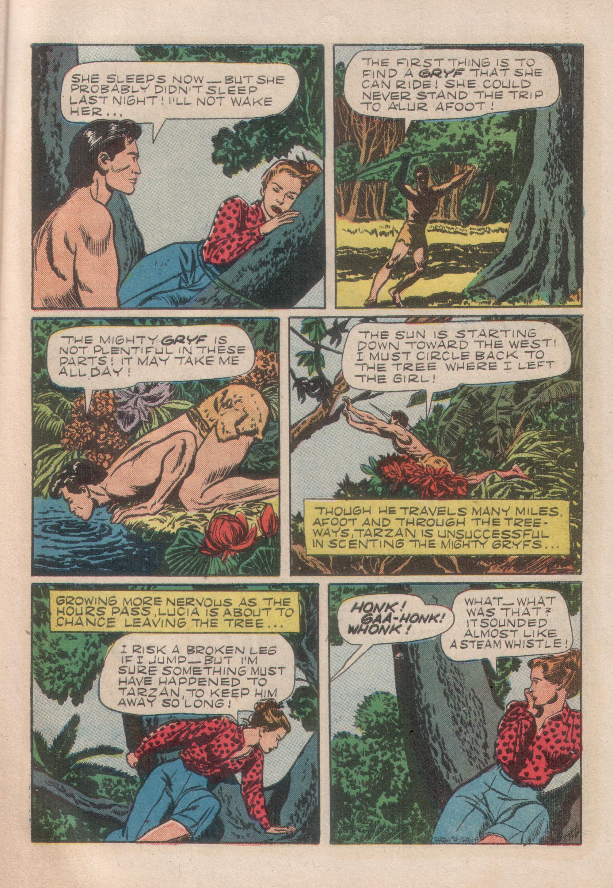 Read online Tarzan (1948) comic -  Issue #41 - 11