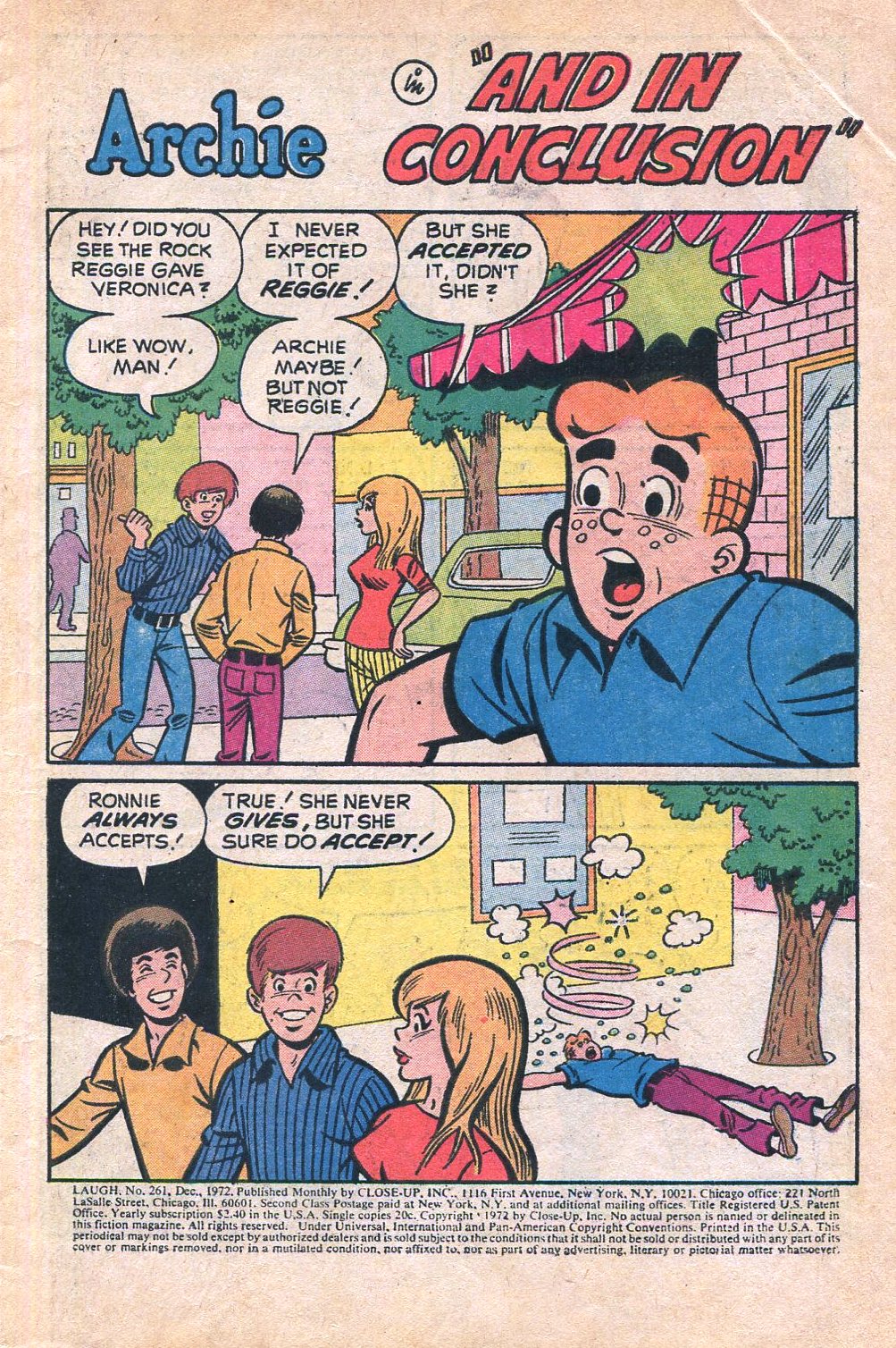 Read online Laugh (Comics) comic -  Issue #261 - 3