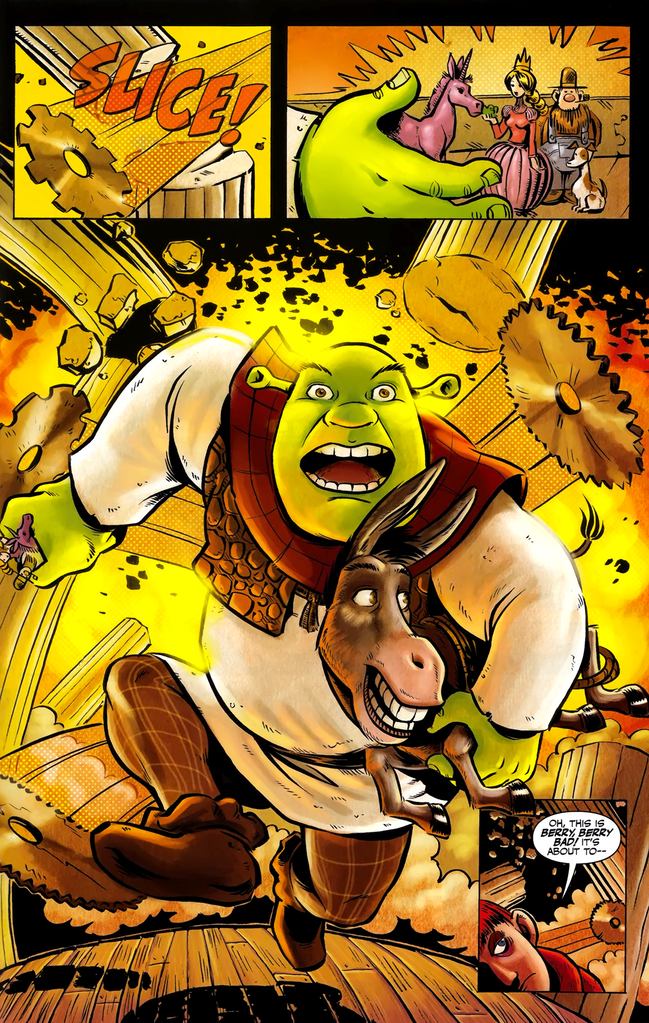 Read online Shrek (2010) comic -  Issue #1 - 21