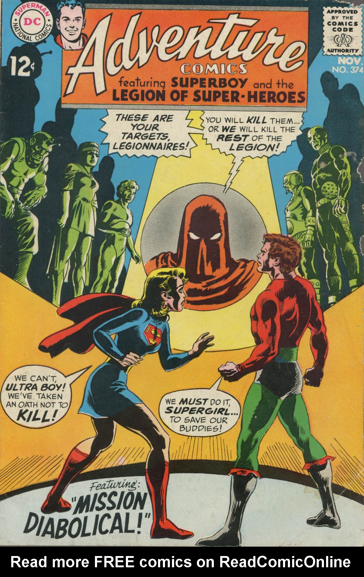 Read online Adventure Comics (1938) comic -  Issue #374 - 1