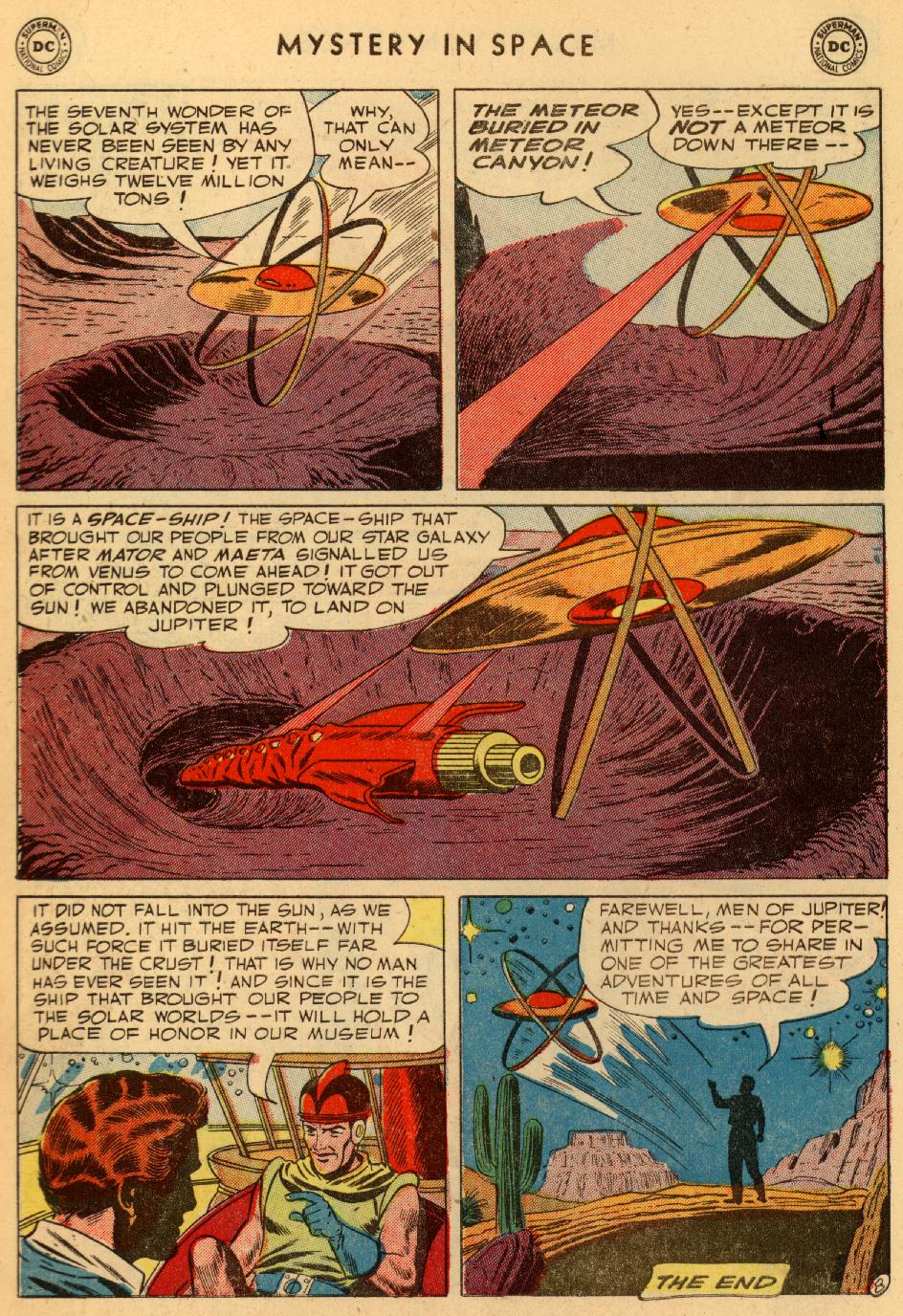 Read online Mystery in Space (1951) comic -  Issue #9 - 10