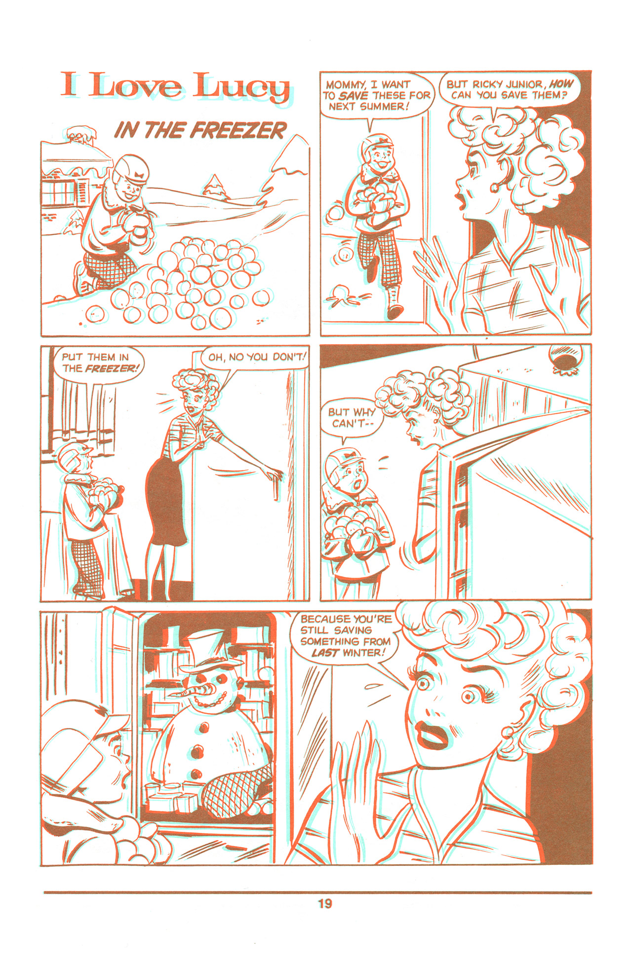 Read online I Love Lucy in 3-D comic -  Issue # Full - 21