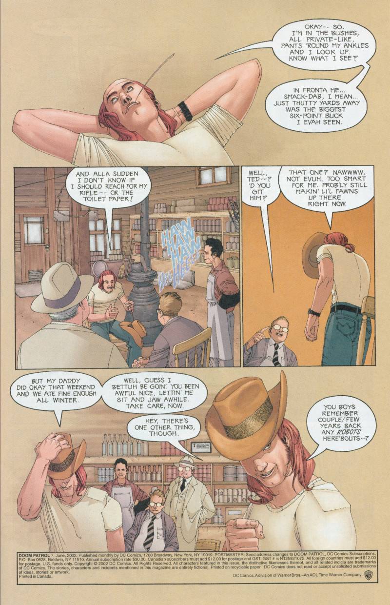 Read online Doom Patrol (2001) comic -  Issue #7 - 2