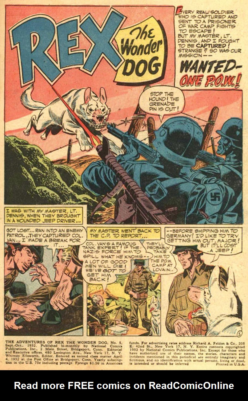 Read online The Adventures of Rex the Wonder Dog comic -  Issue #5 - 3