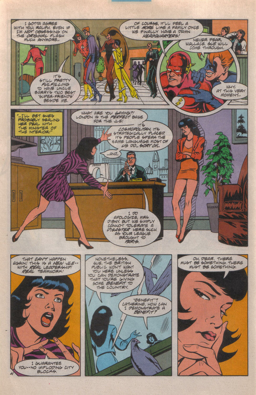 Justice League Europe 43 Page 4