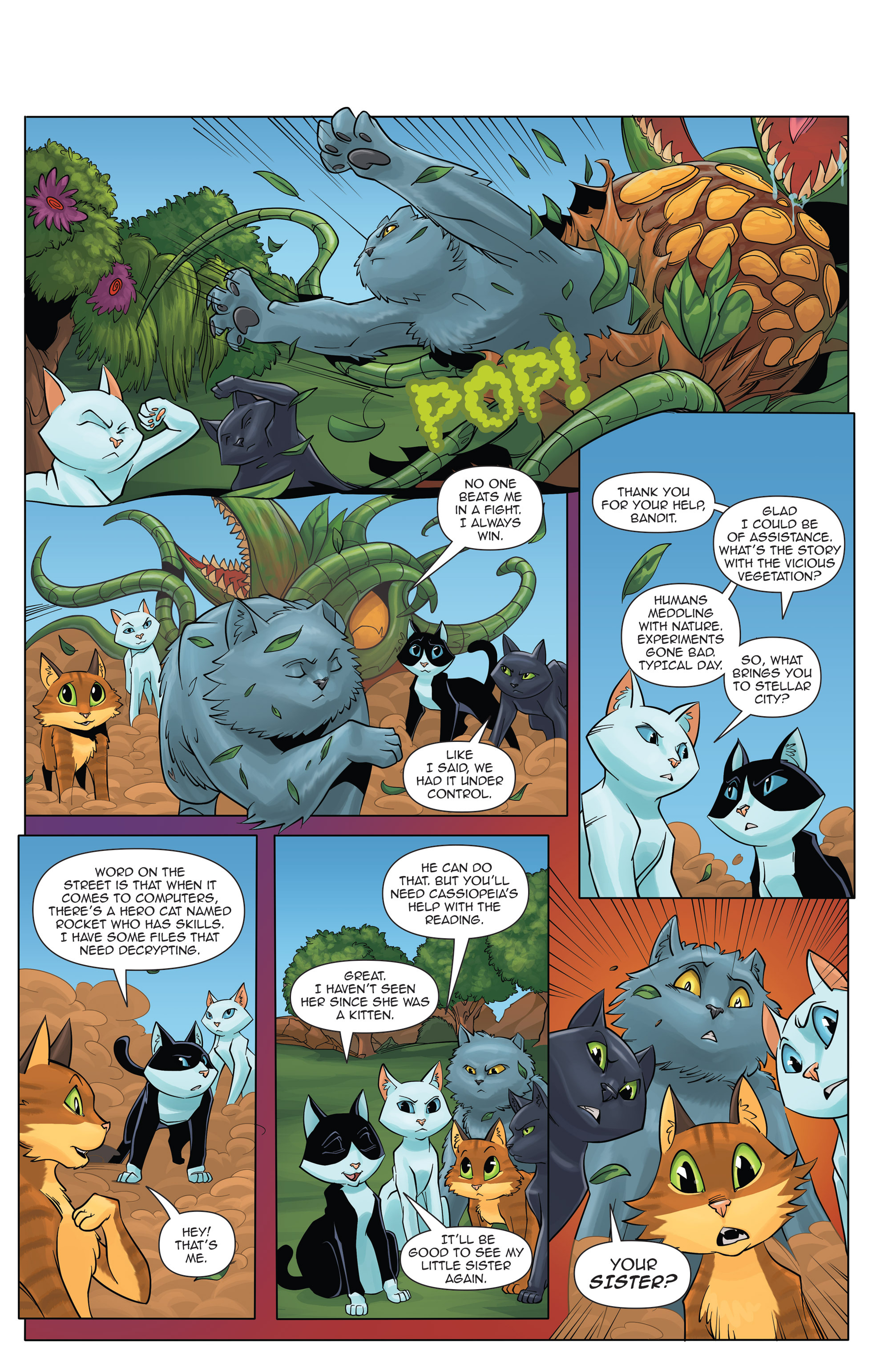 Read online Hero Cats comic -  Issue #7 - 12